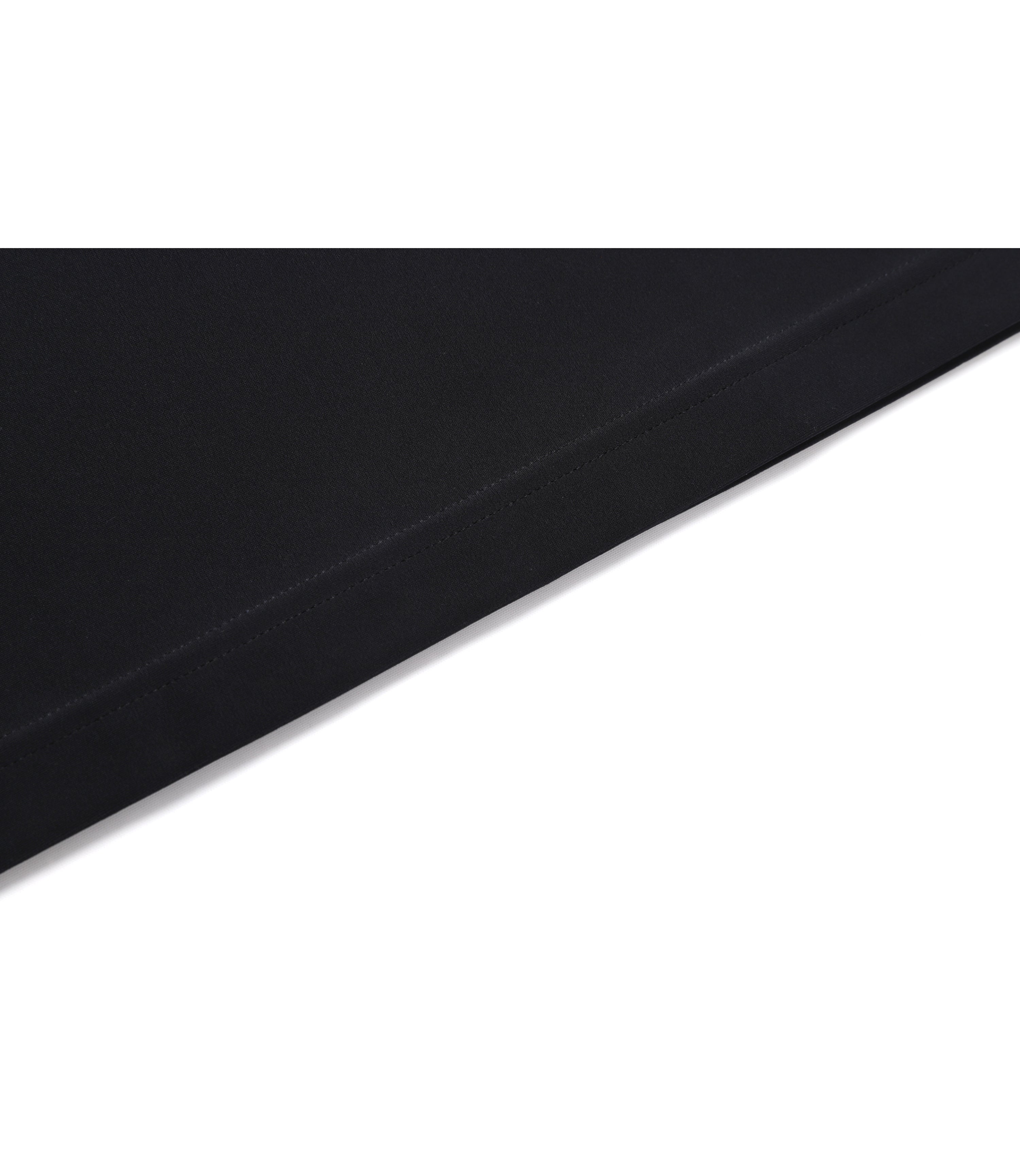 Men's Semi-Over Fit Short Sleeve Rash Guard<br>CARBON BLACK