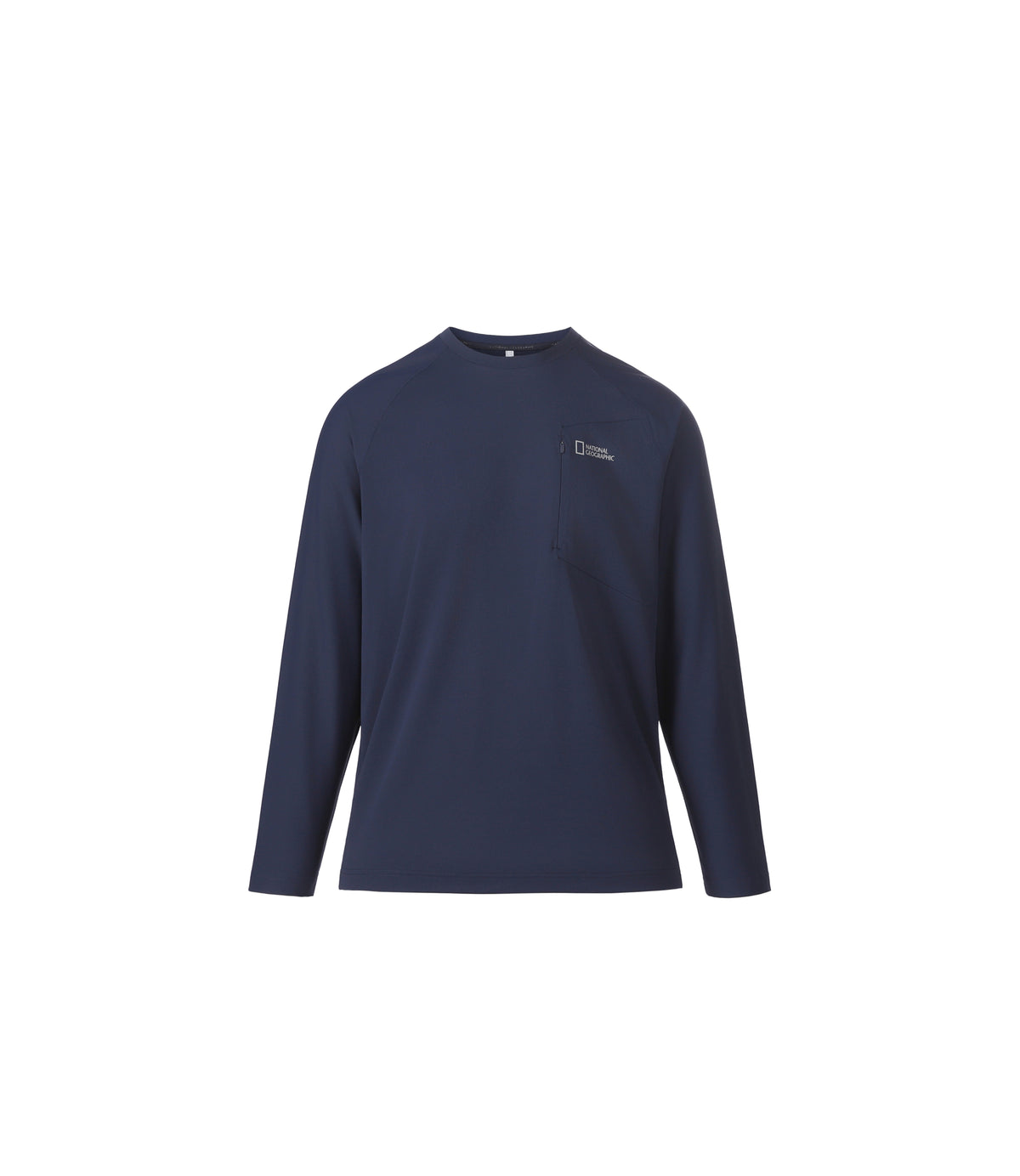 Unisex NATURE Delta Peak Semi-Overfit Long Sleeve Tee<br>NAVY