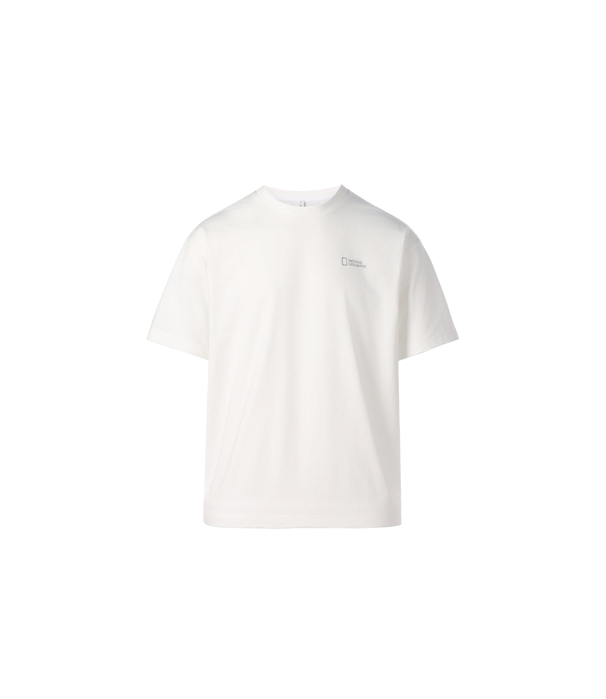 Unisex URBAN Polarspace Graphic Semi-Overfit Short Sleeve Tee<br>O/WHITE
