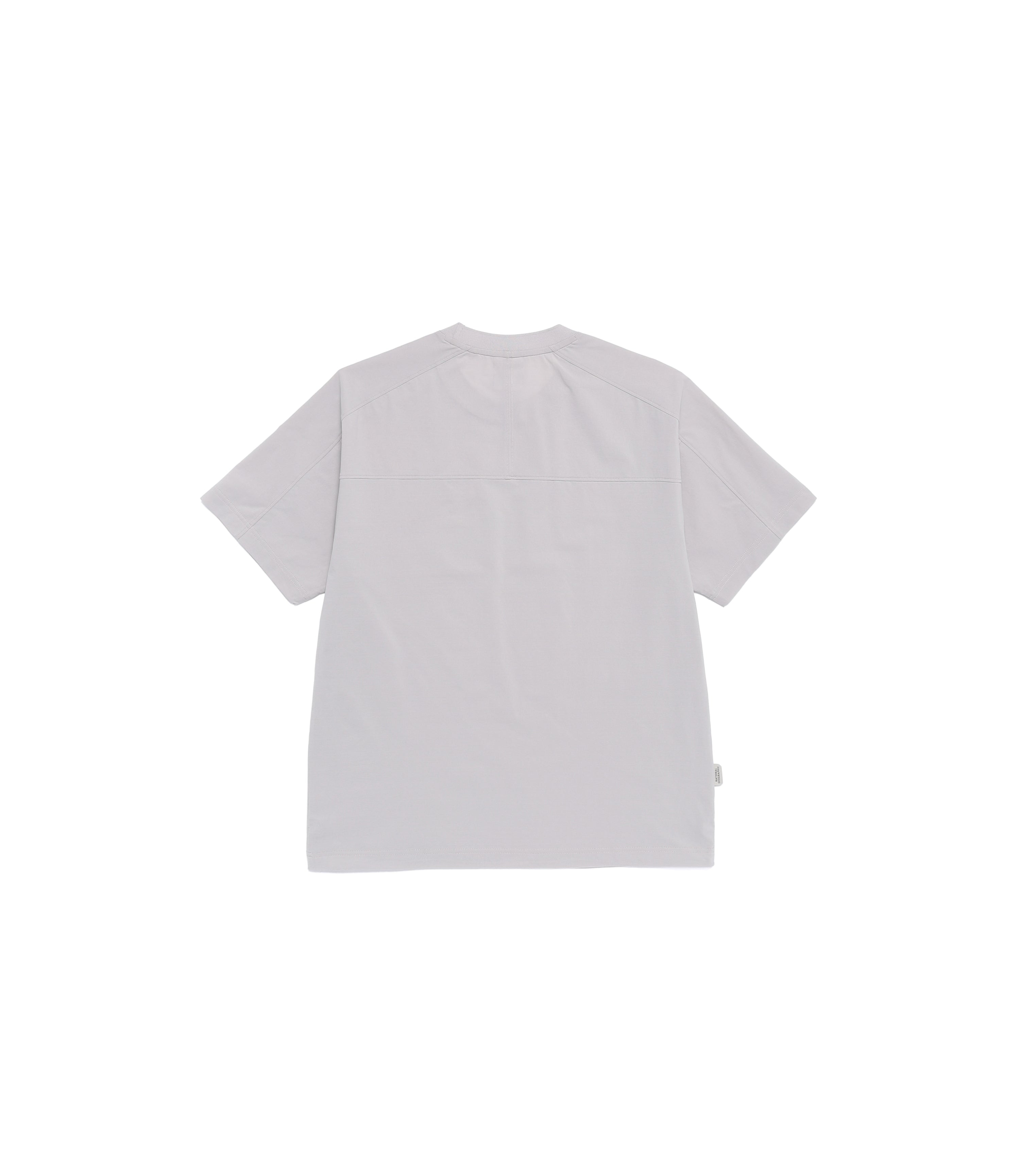 Unisex Frozen Air Semi-Overfit Short Sleeve Tee<br>L/GREY