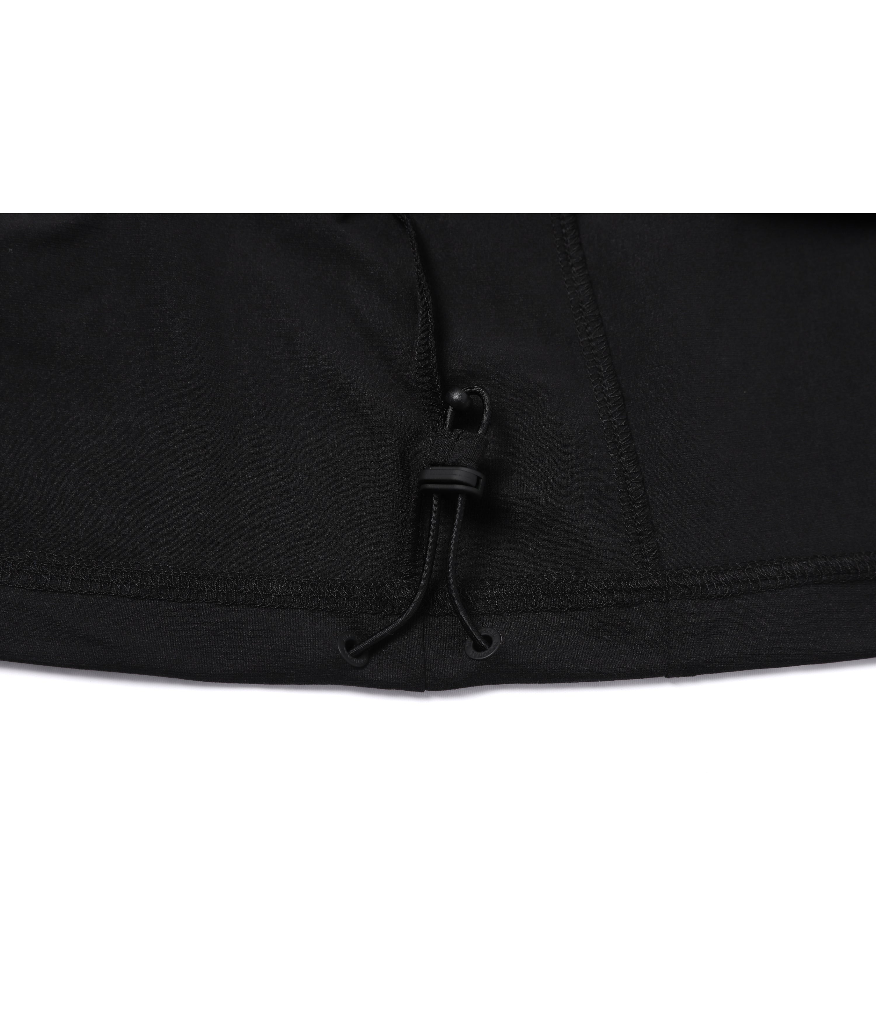 Unisex Frozen Air Semi-Overfit Short Sleeve Tee<br>BLACK