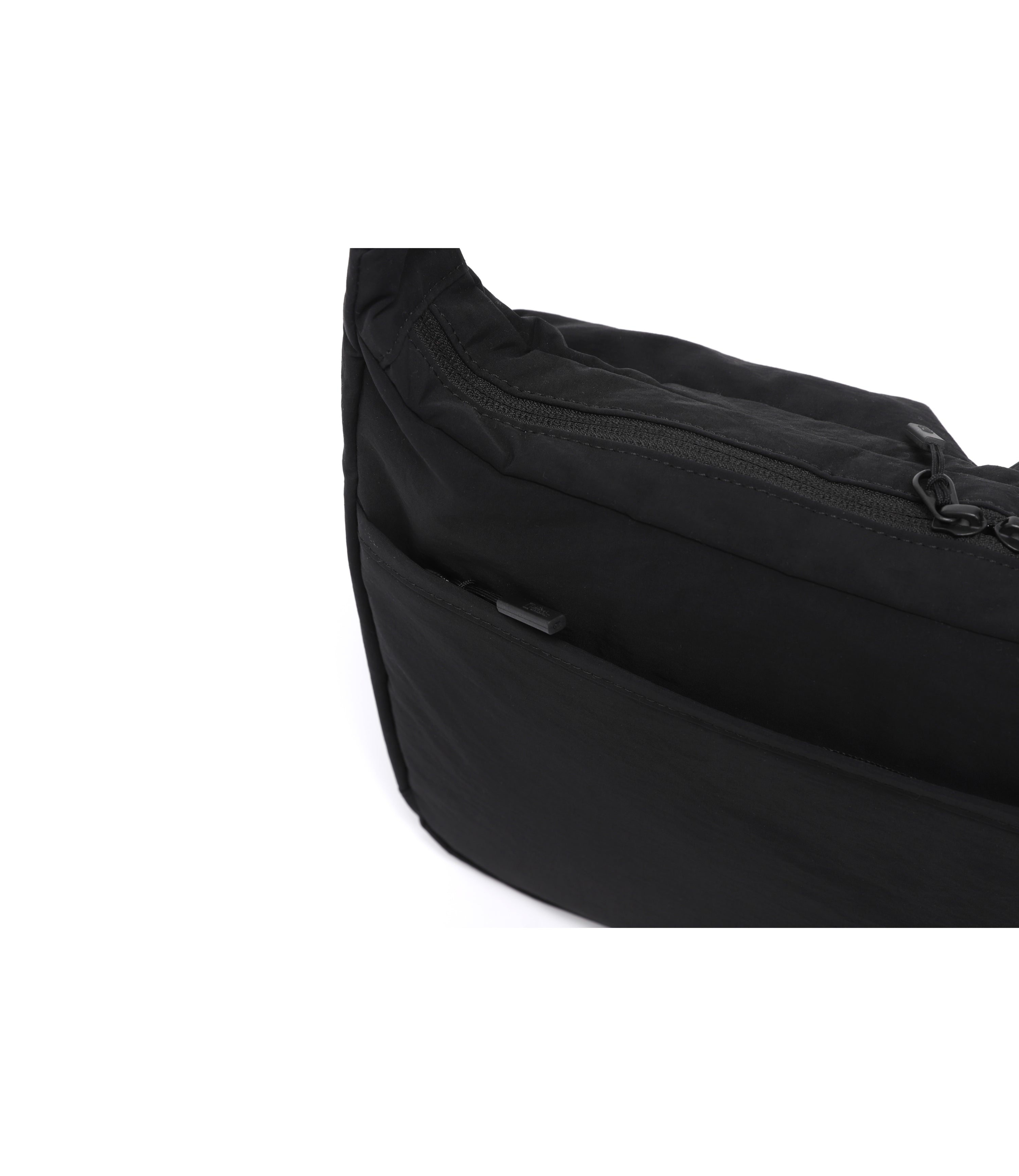 Light Hobo Bag<br>BLACK