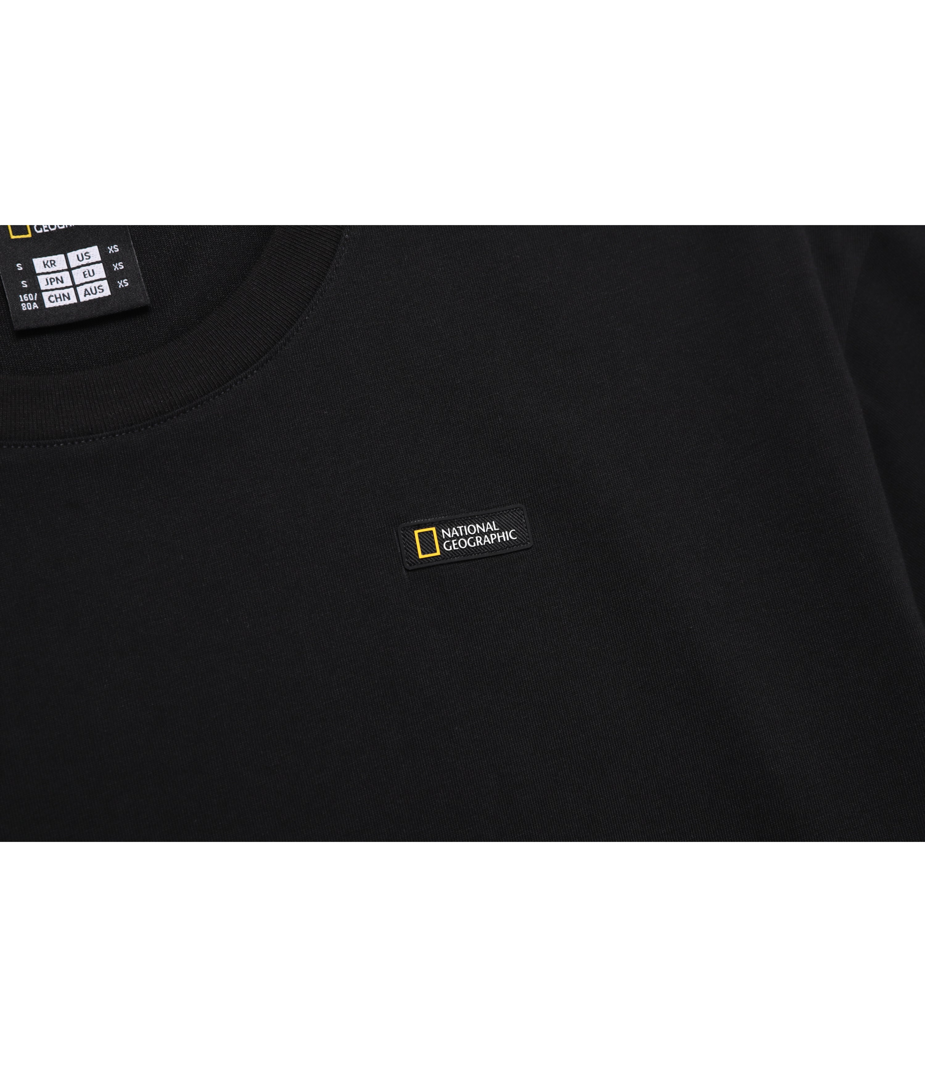 Women's Semi-Crop Regen Short Sleeve Tee<br>CARBON BLACK