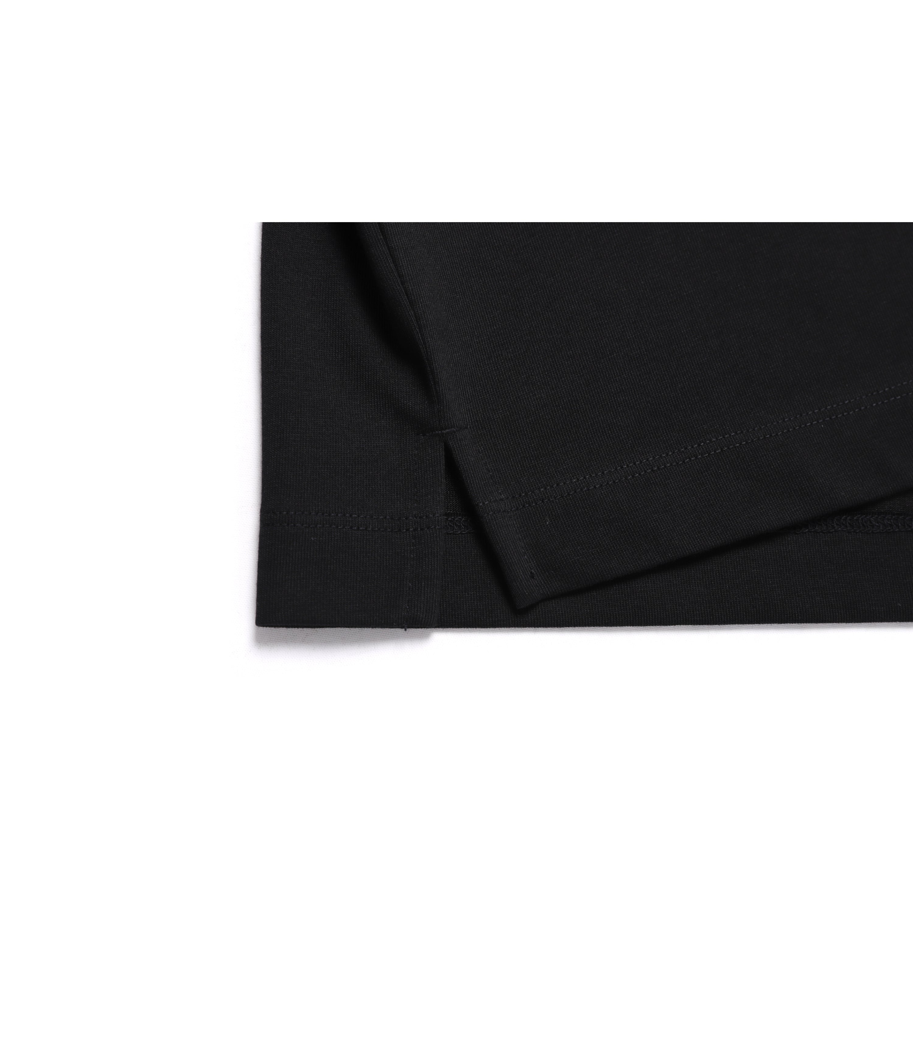 Women's Semi-Crop Regen Short Sleeve Tee<br>CARBON BLACK