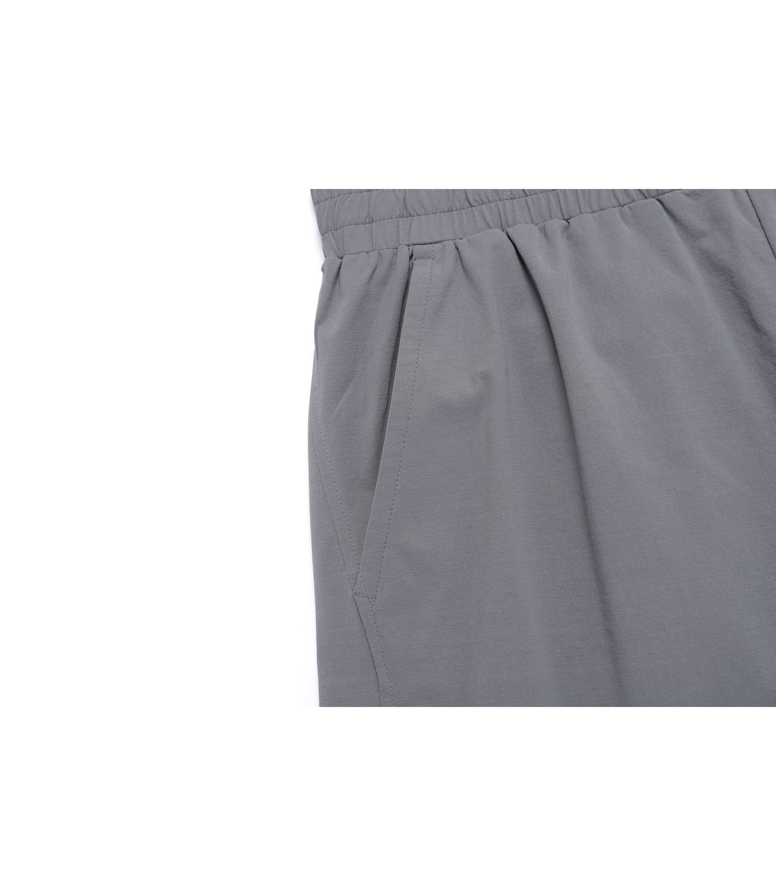 Unisex Frozen Air Knee-Length Short<br>STONE GREY