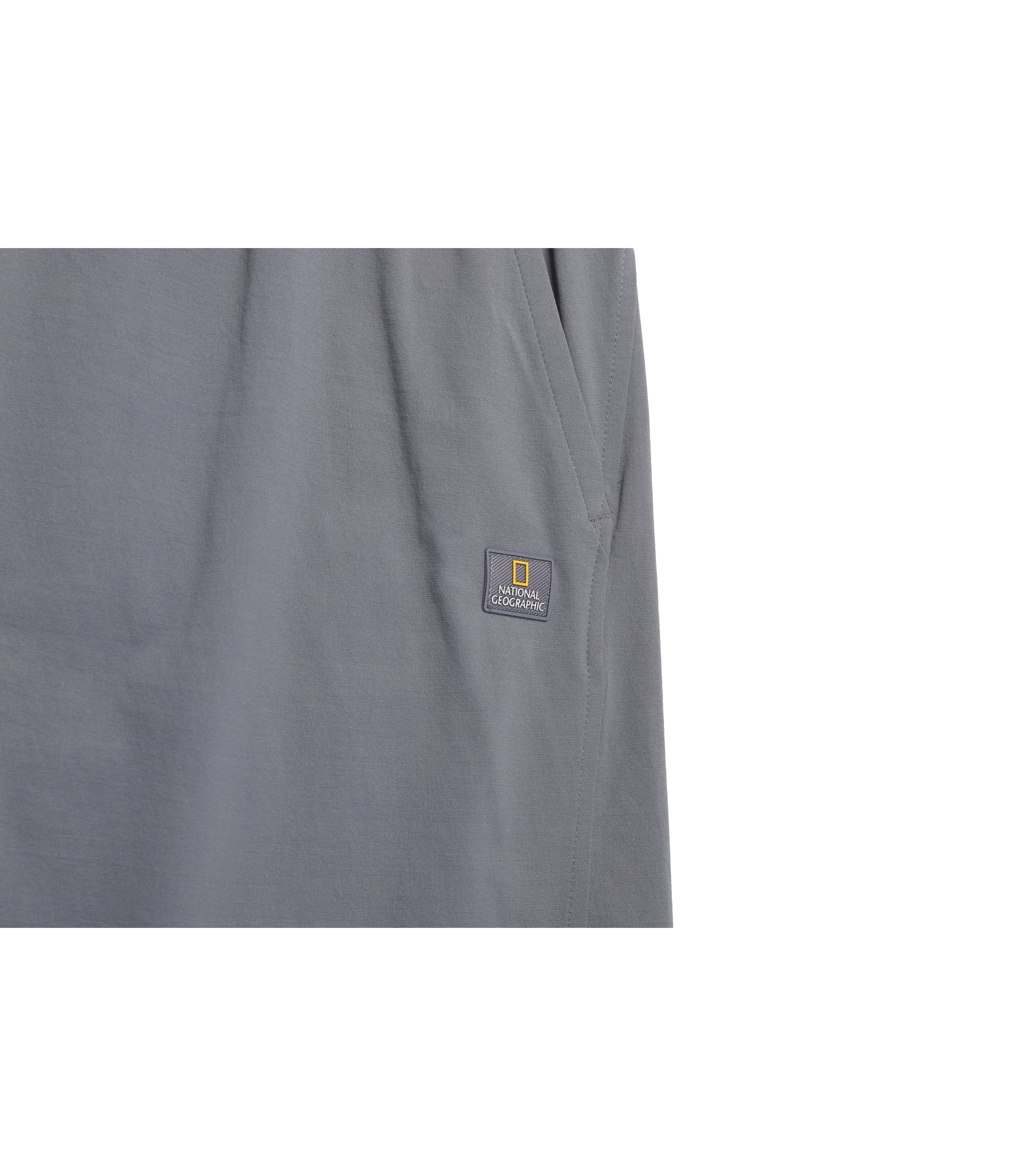 Unisex Frozen Air Knee-Length Short<br>STONE GREY