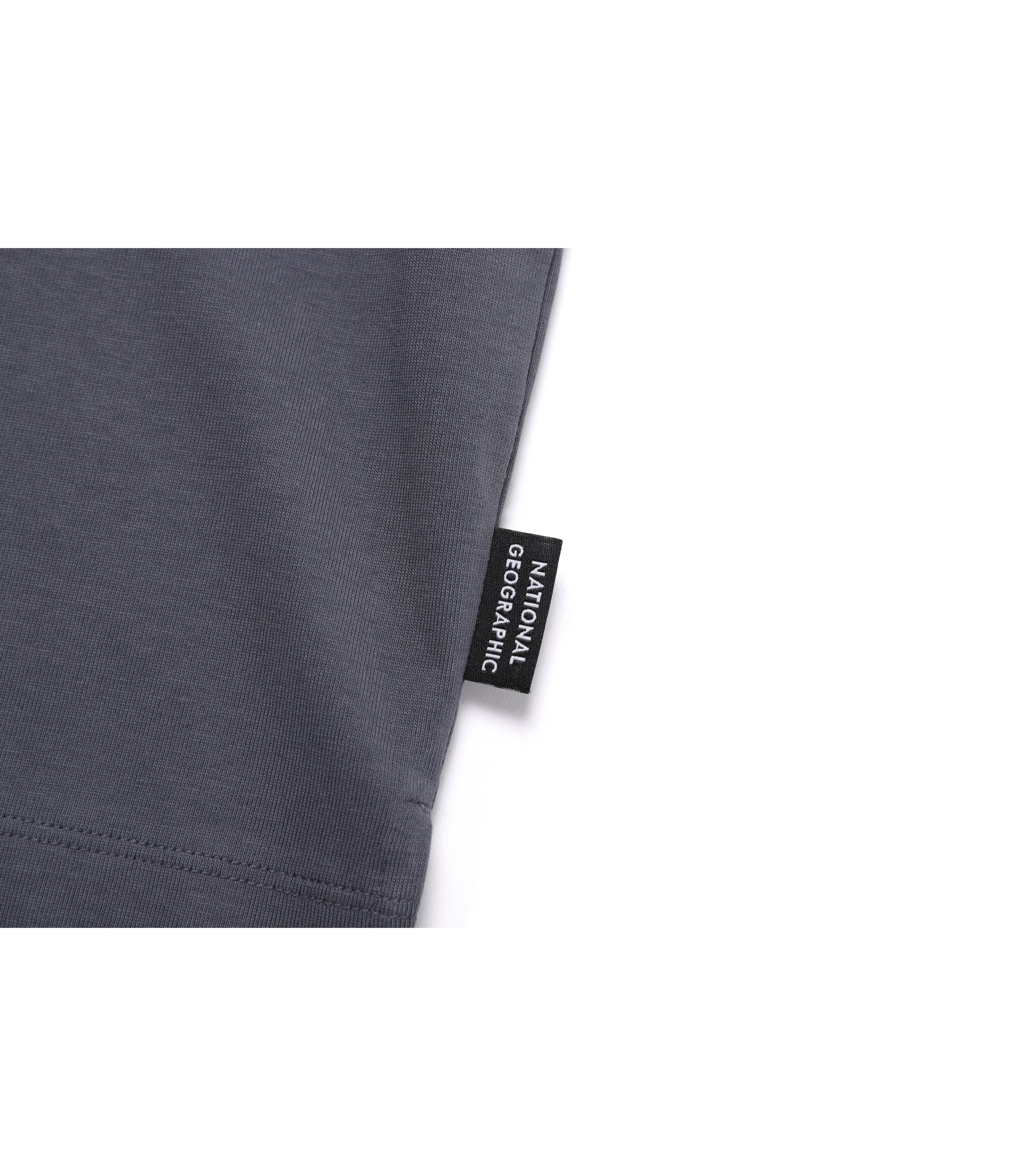 Women's Semi-Crop Regen Short Sleeve Tee<br>BLUE GREY