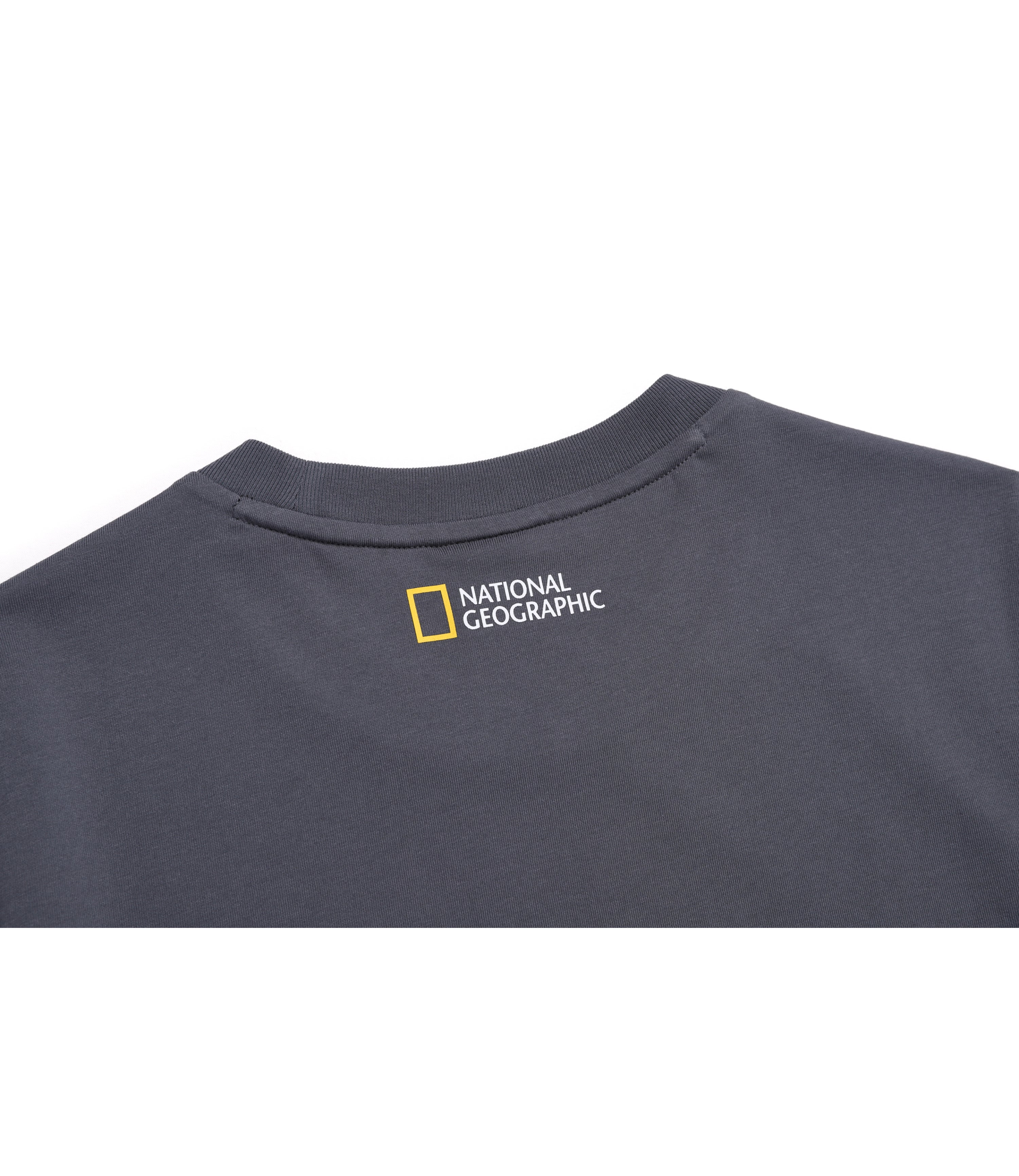 Unisex NEODY Small Logo Basic Fit Short Sleeve Tee<br>BLUE GREY