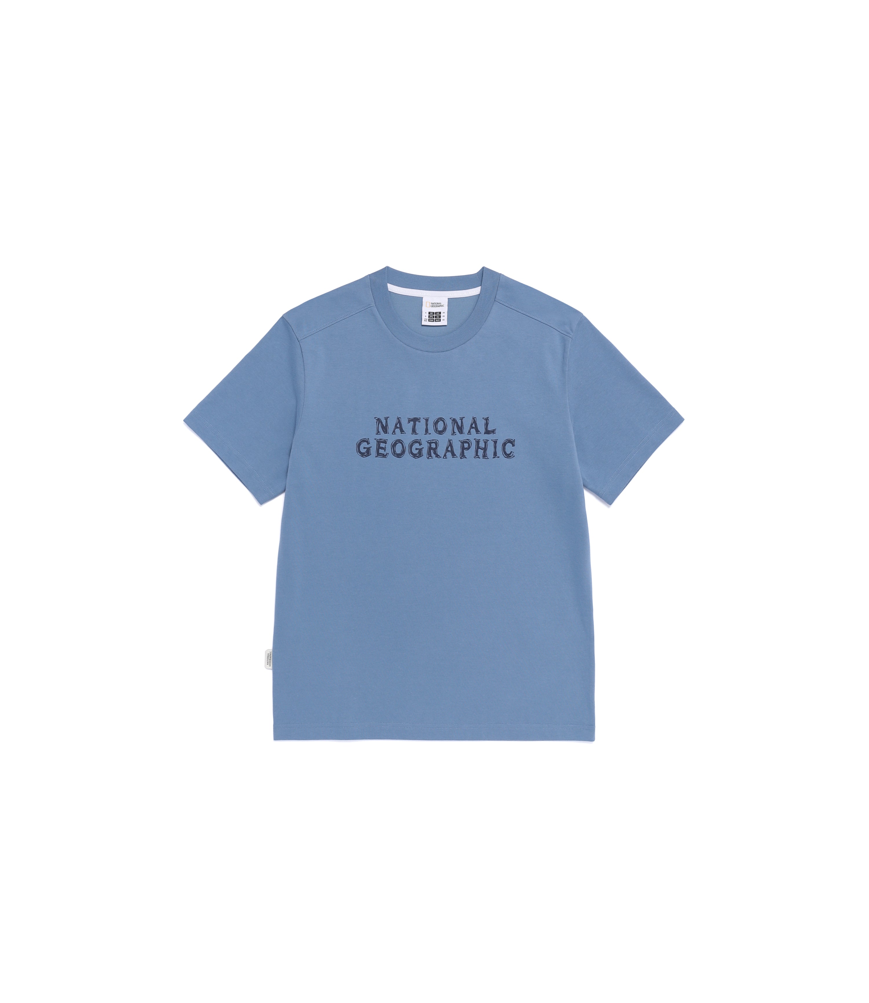Unisex NEODY Big Logo Short Sleeve Tee<br>MIDDLE BLUE