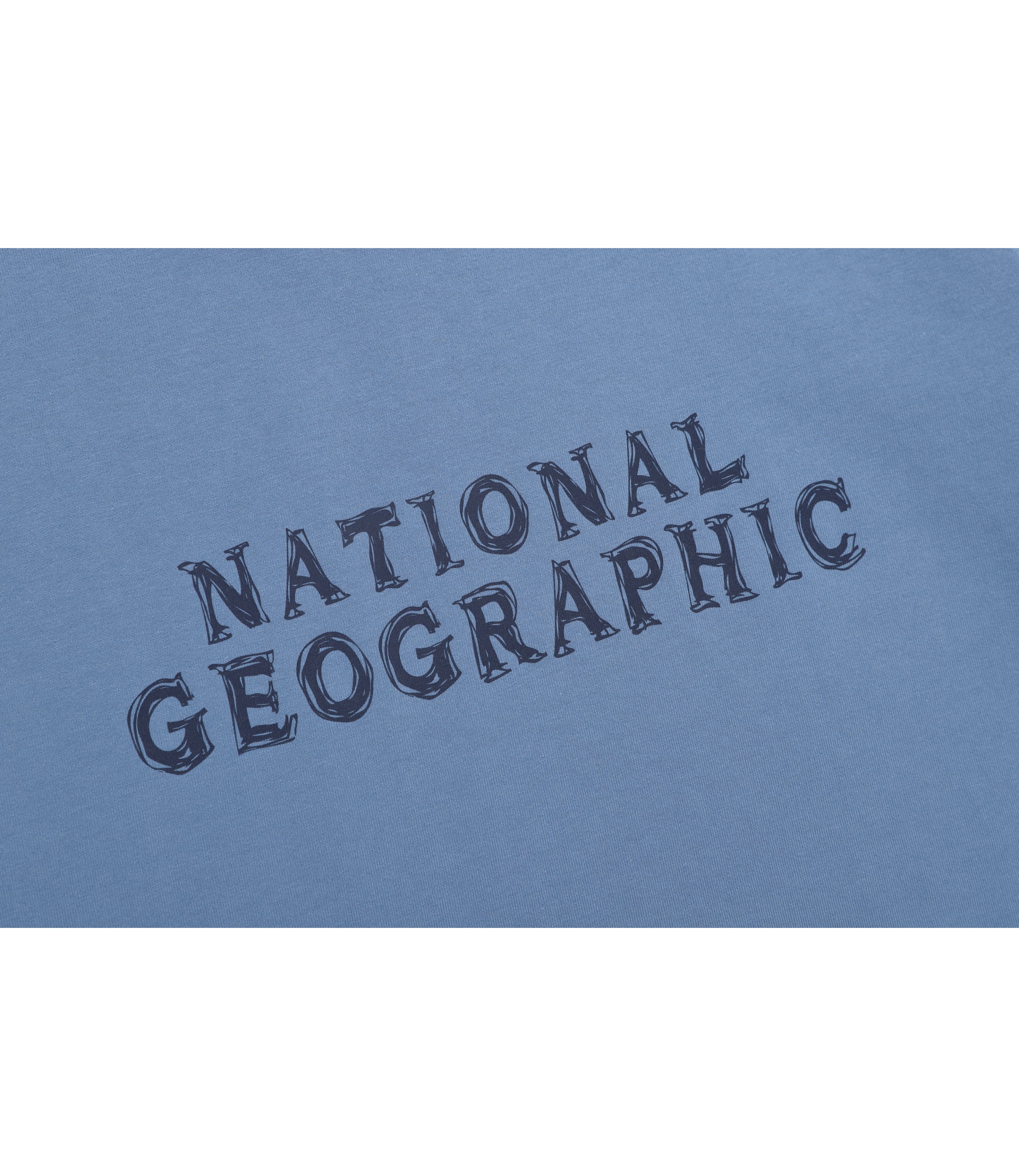 Unisex NEODY Big Logo Short Sleeve Tee<br>MIDDLE BLUE