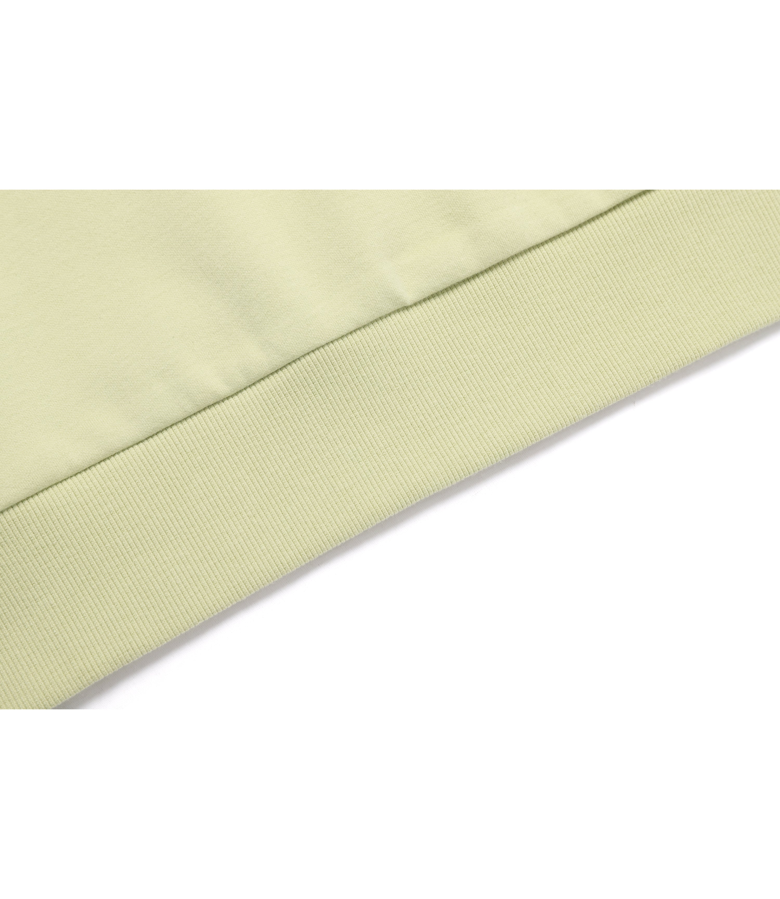 Unisex FOLHAS Small Logo Basic Fit Sweatshirt<br>L/GREEN