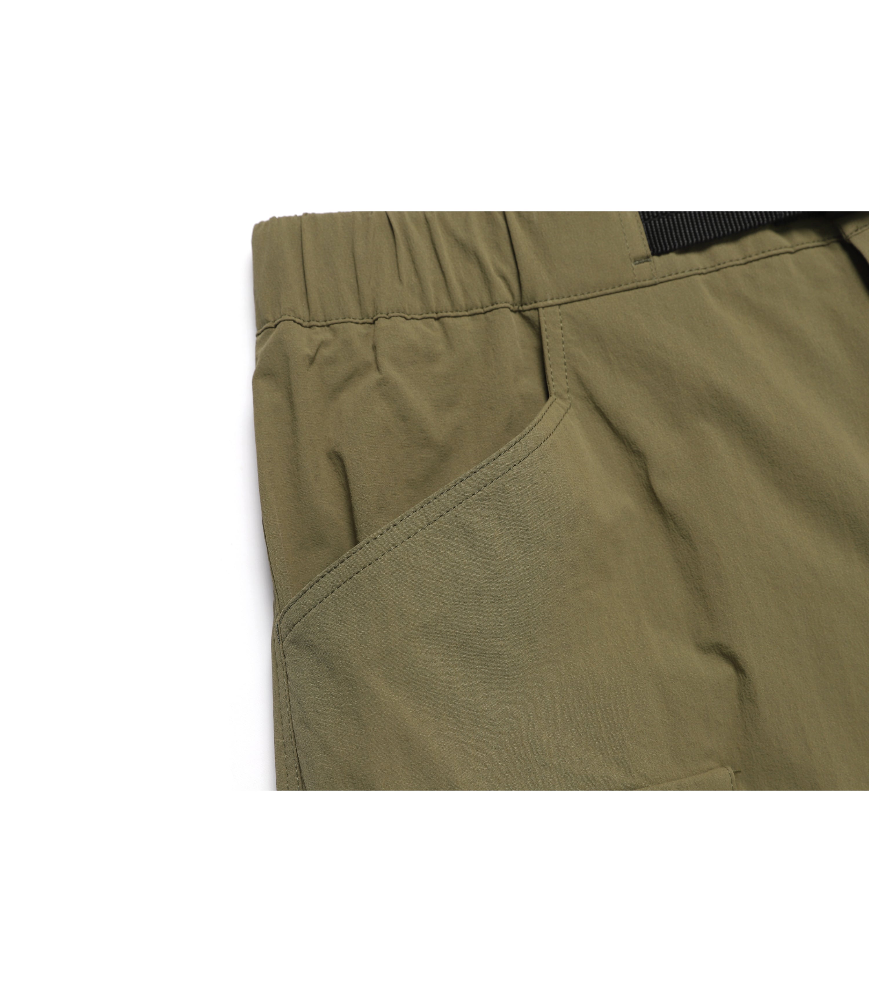 Men's FIELD Cargo Shorts Pants<br>GREEN OLIVE