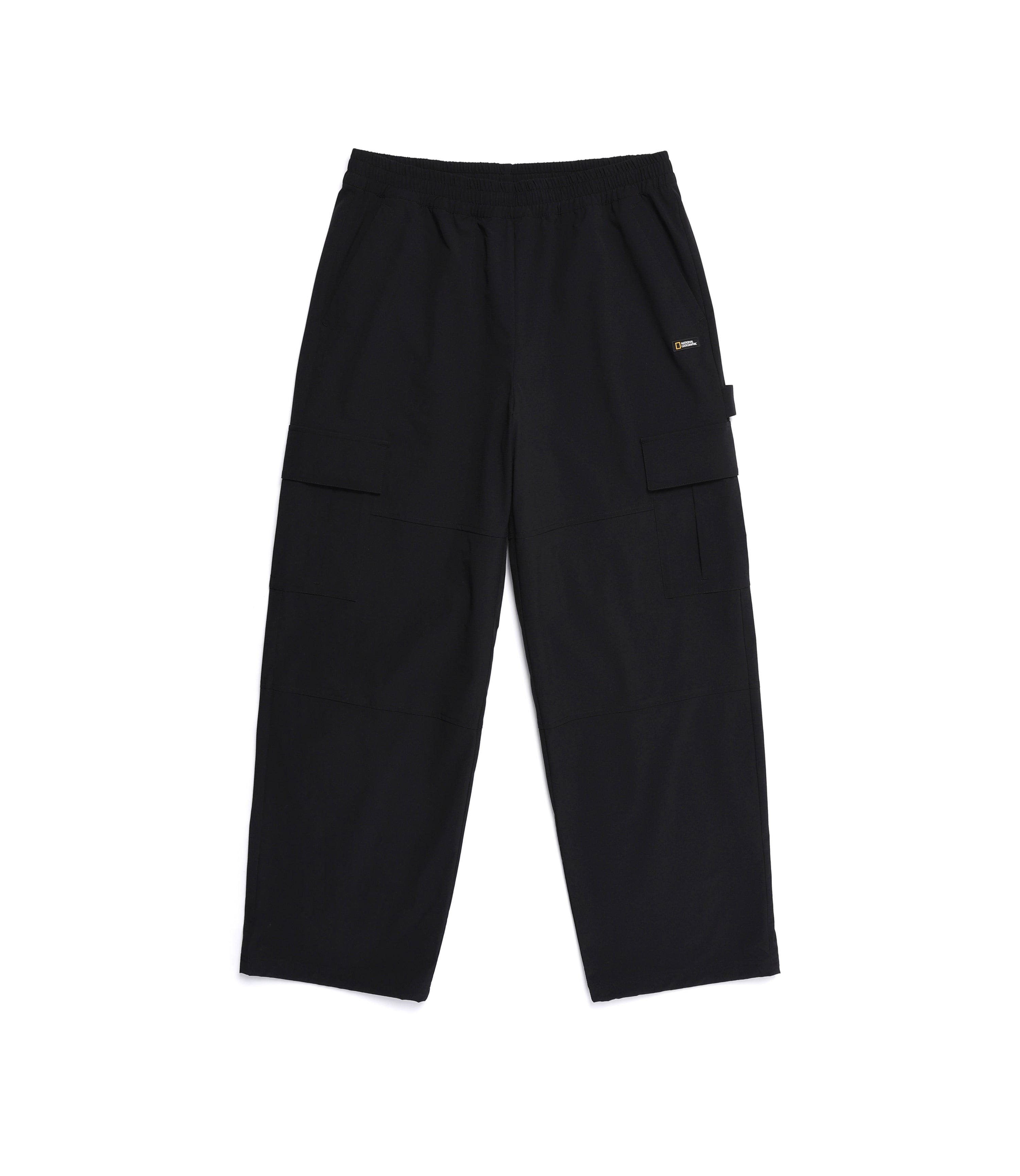 Men's Cargo Pocket Wide Pants<br>CARBON BLACK