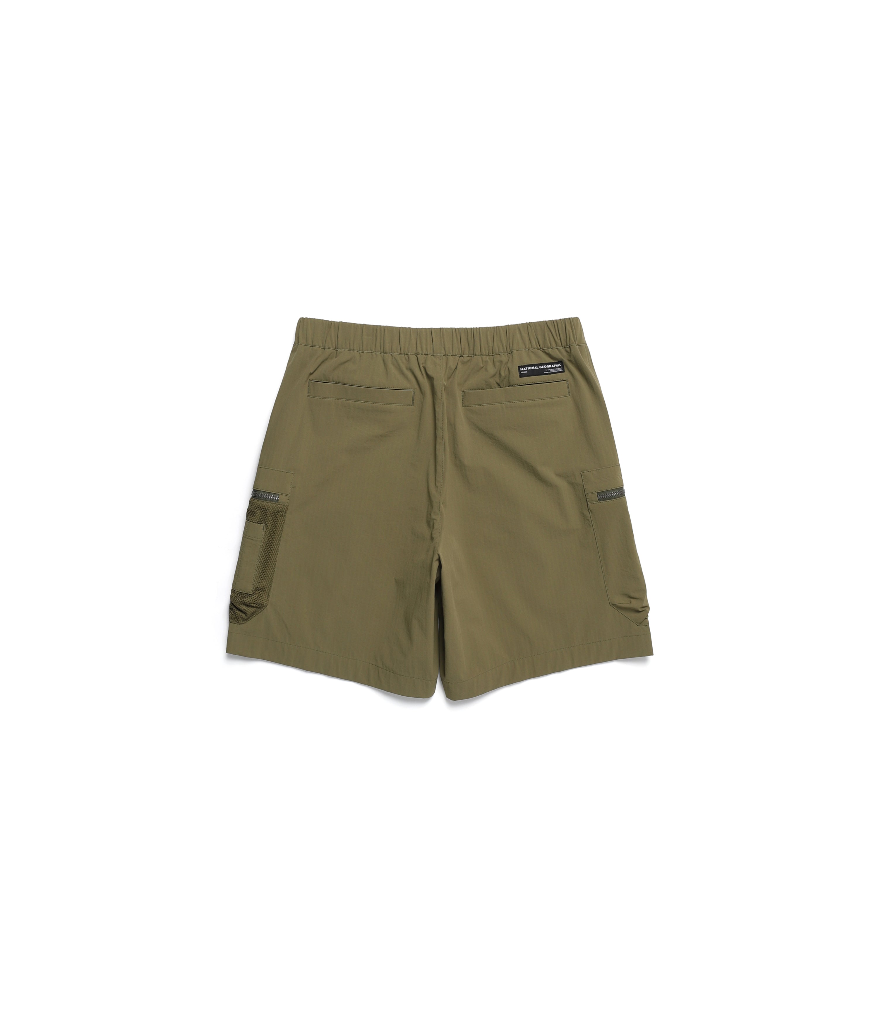 Men's FIELD Cargo Shorts Pants<br>GREEN OLIVE