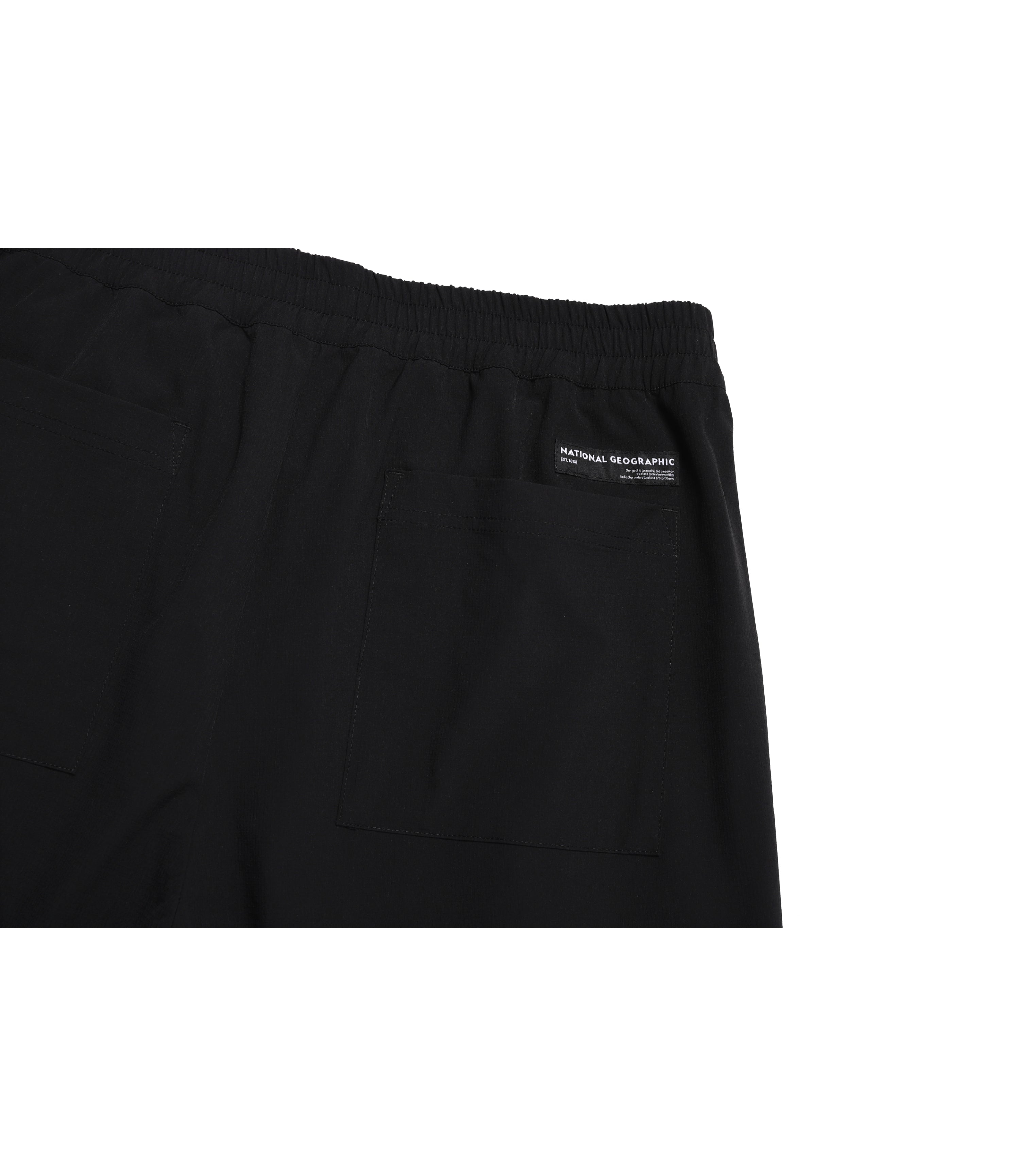 Men's Cargo Pocket Wide Pants<br>CARBON BLACK
