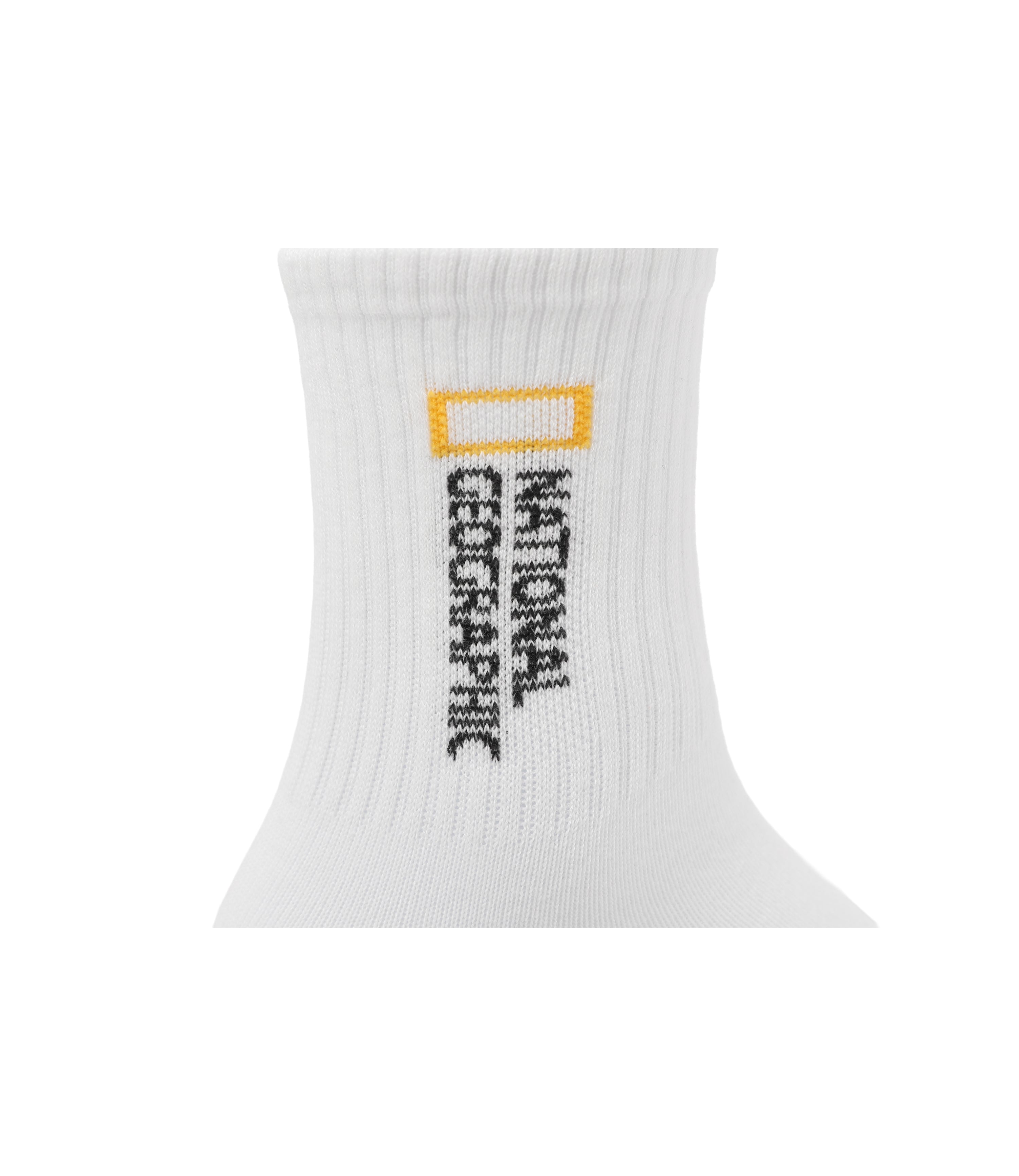 Bundle Middle Socks<br>WHITE