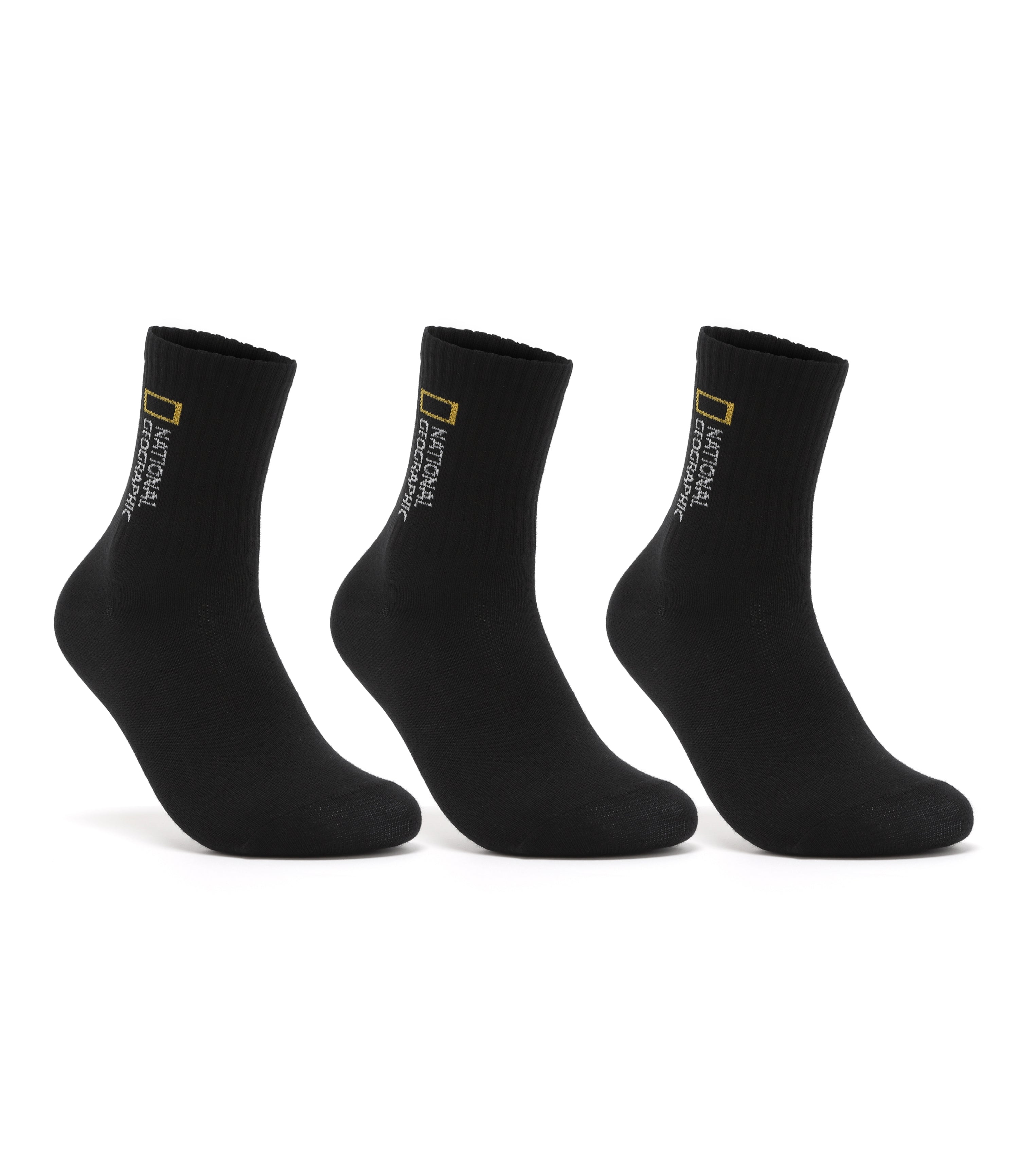 Bundle Middle Socks<br>BLACK