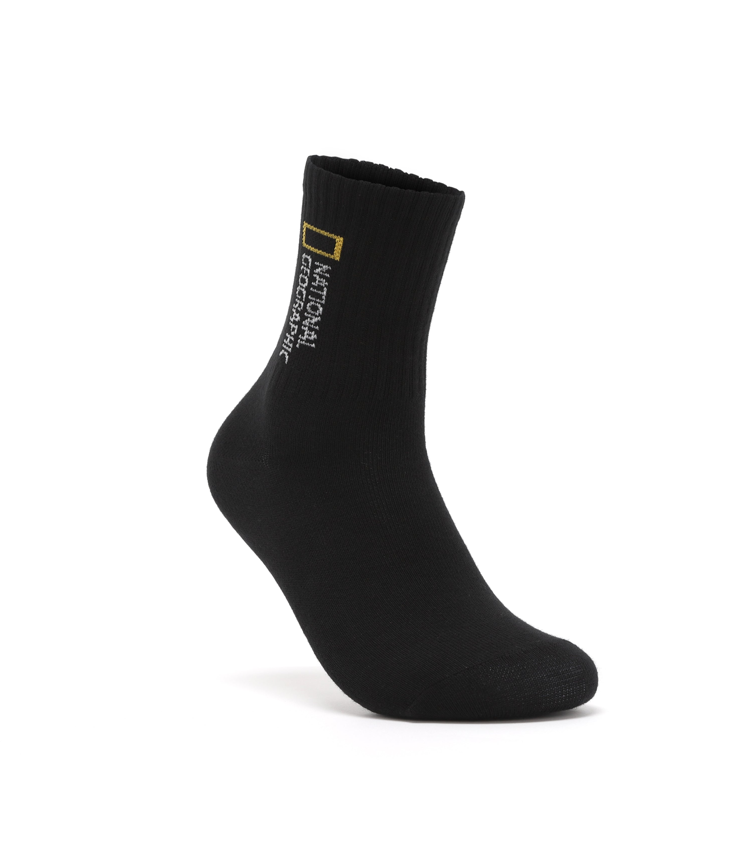 Bundle Middle Socks<br>BLACK