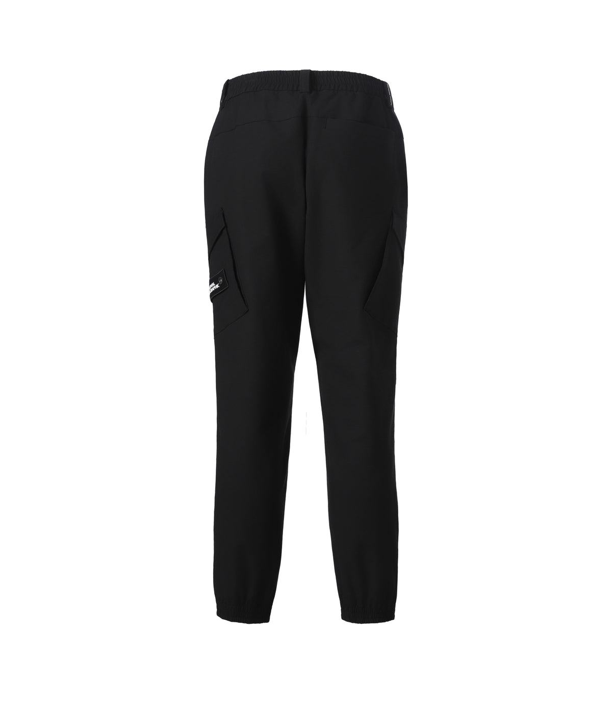 Men's CROW Regular Fit Jogger Cargo Pants<br>BLACK