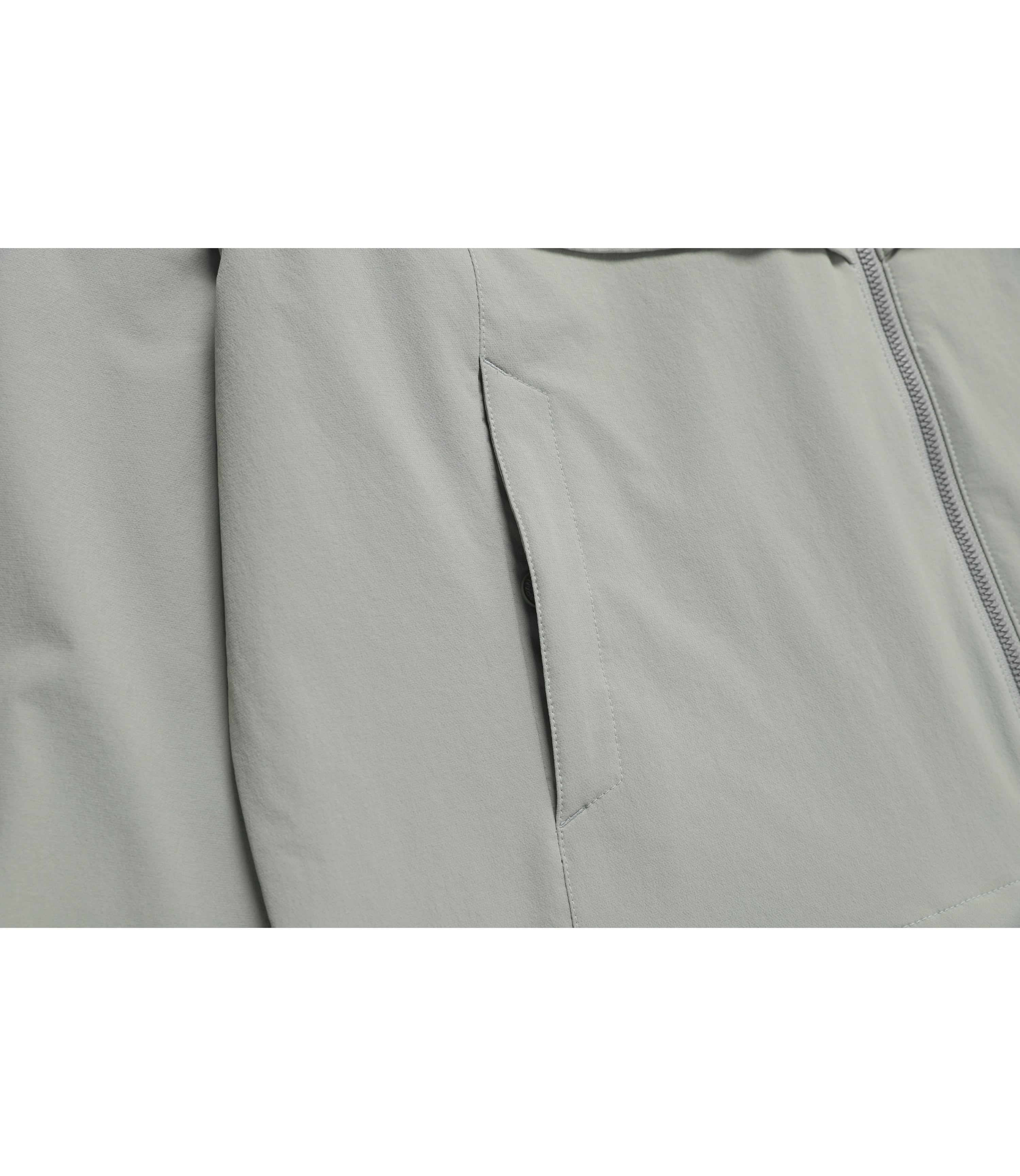 Women's ARCHELON Stretched Woven Hooded Zip-Up Jacket<br>LIGHT JADE