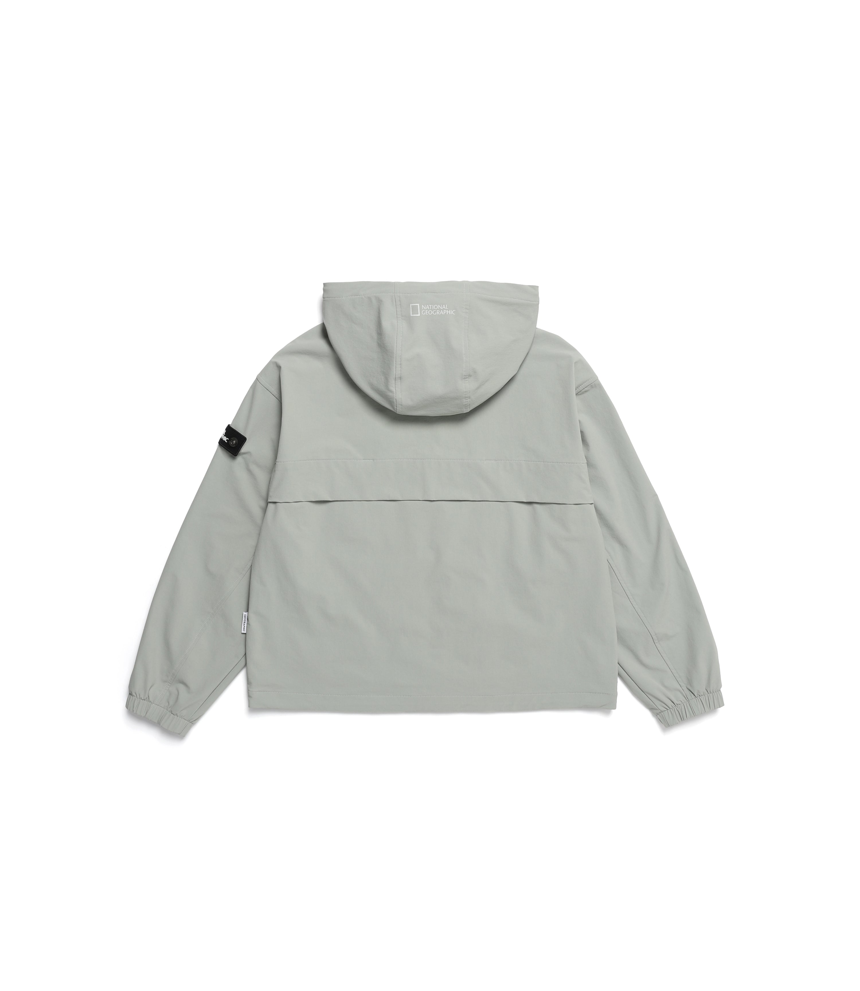 Women's ARCHELON Stretched Woven Hooded Zip-Up Jacket<br>LIGHT JADE