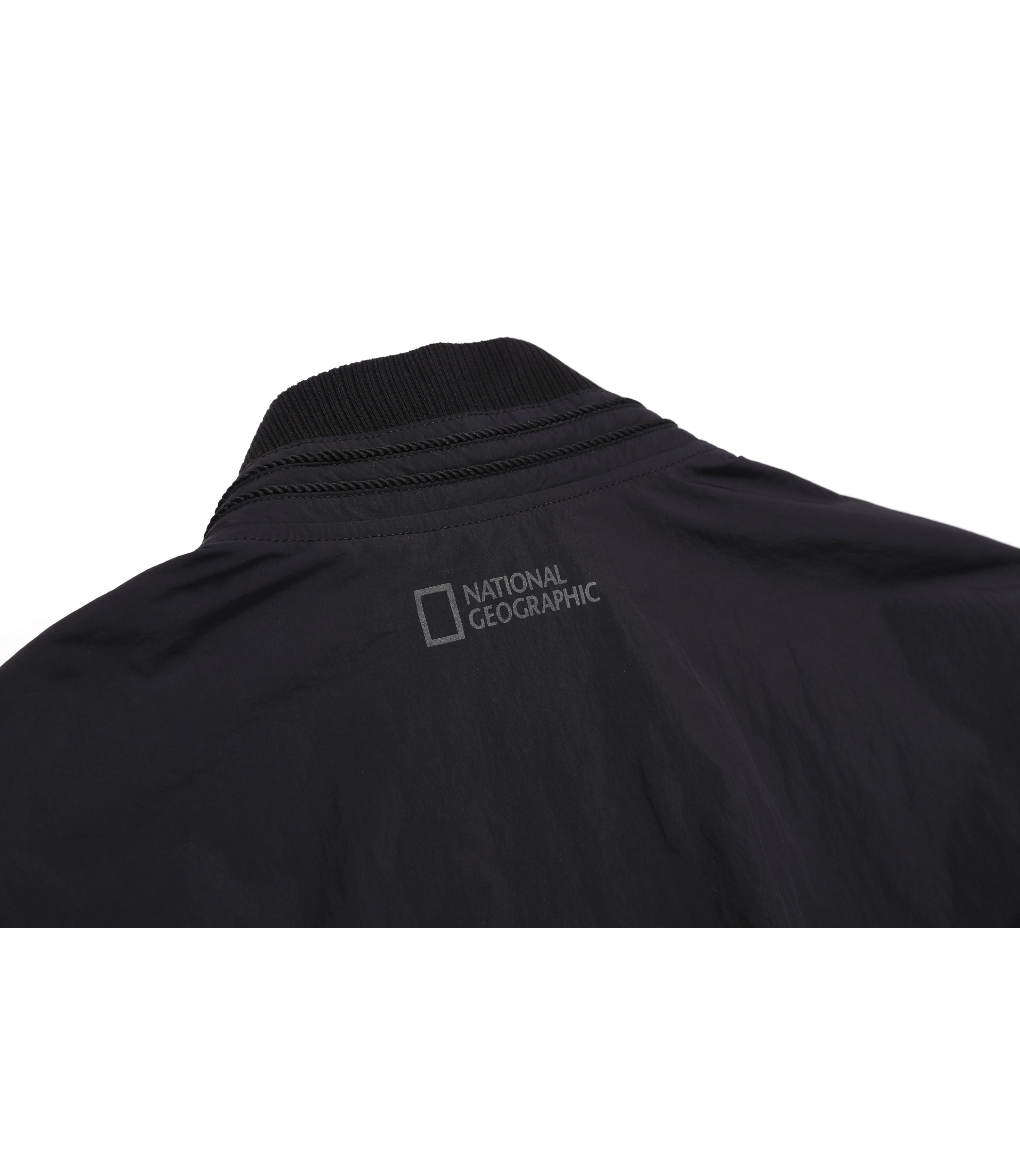 Men's NRN CANIS Stand Neck Blouson Jumper<br>CARBON BLACK