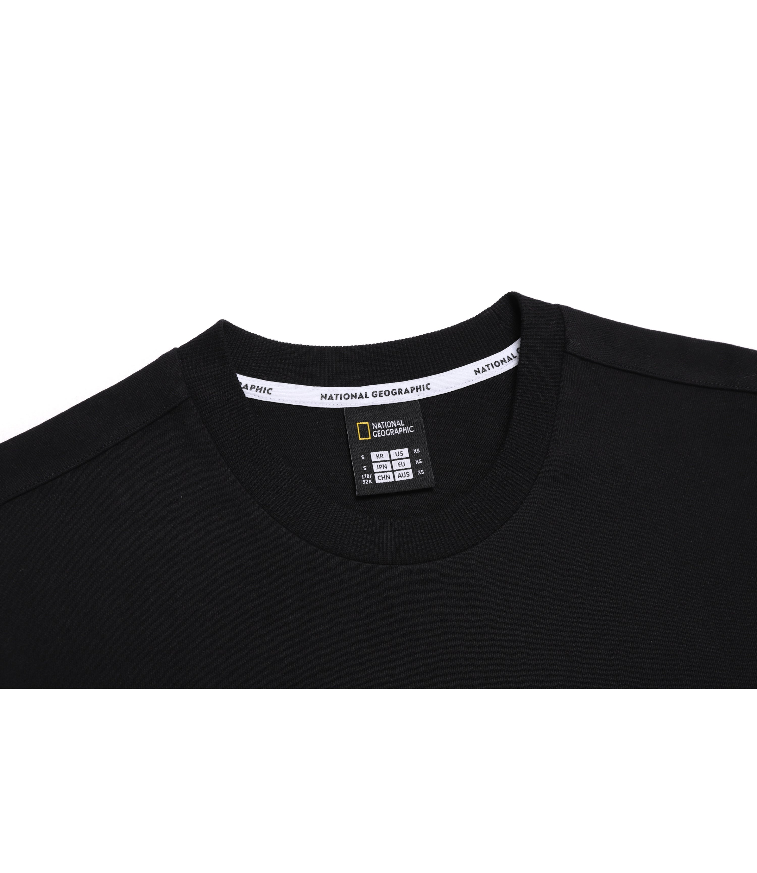 Unisex Treasure Crew Semi-Over Fit Short Sleeve Graphic H/Tee<br>CARBON BLACK