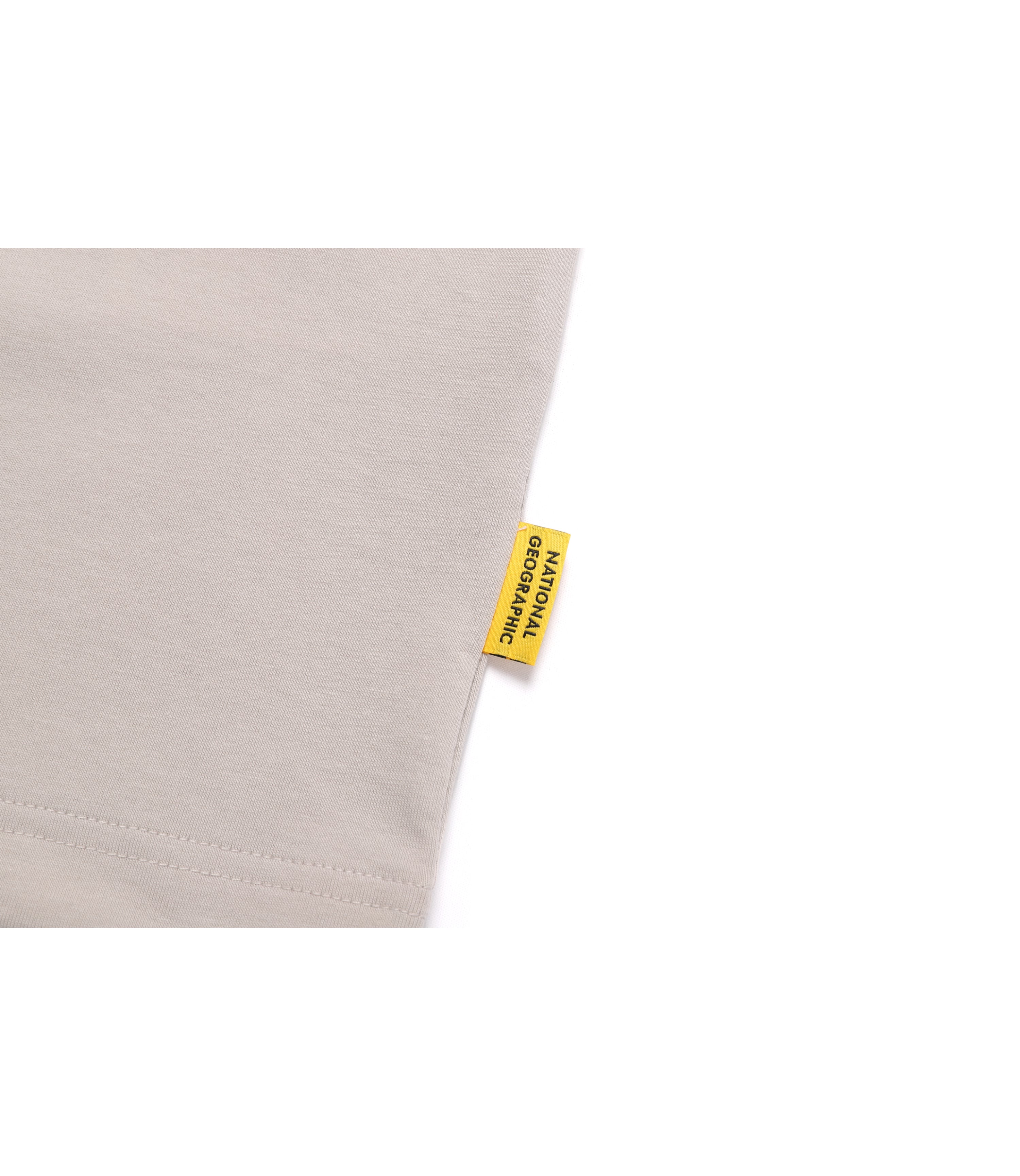 Unisex NEODY Big Logo Basic Fit Short Sleeve Tee<br>MOURNING BEIGE
