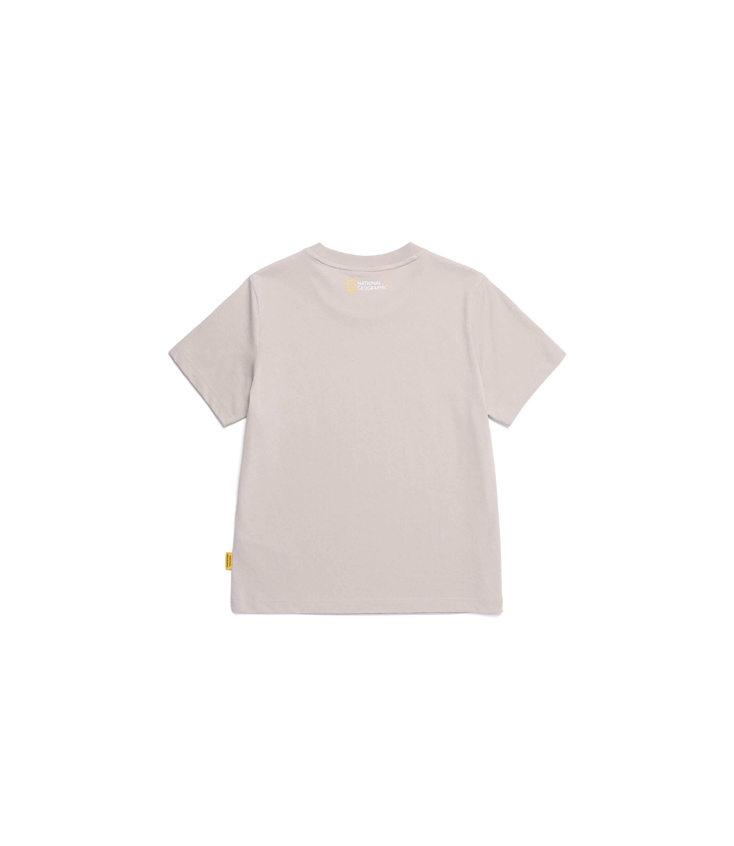 Unisex NEODY Big Logo Basic Fit Short Sleeve Tee<br>MOURNING BEIGE