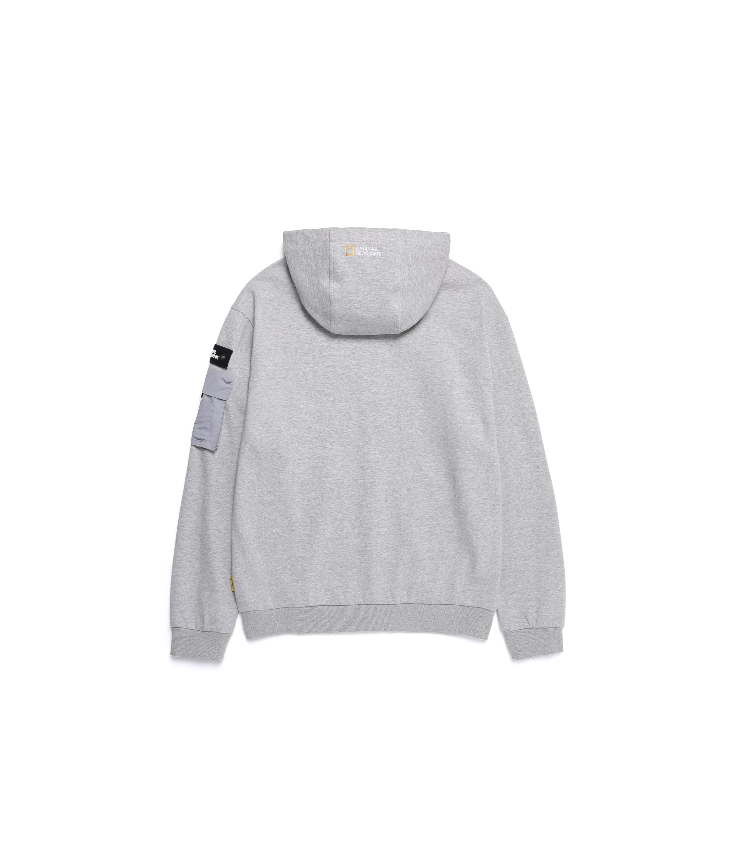 Unisex MARGAY Full Zip Up Hooded Jacket<br>M/GREY