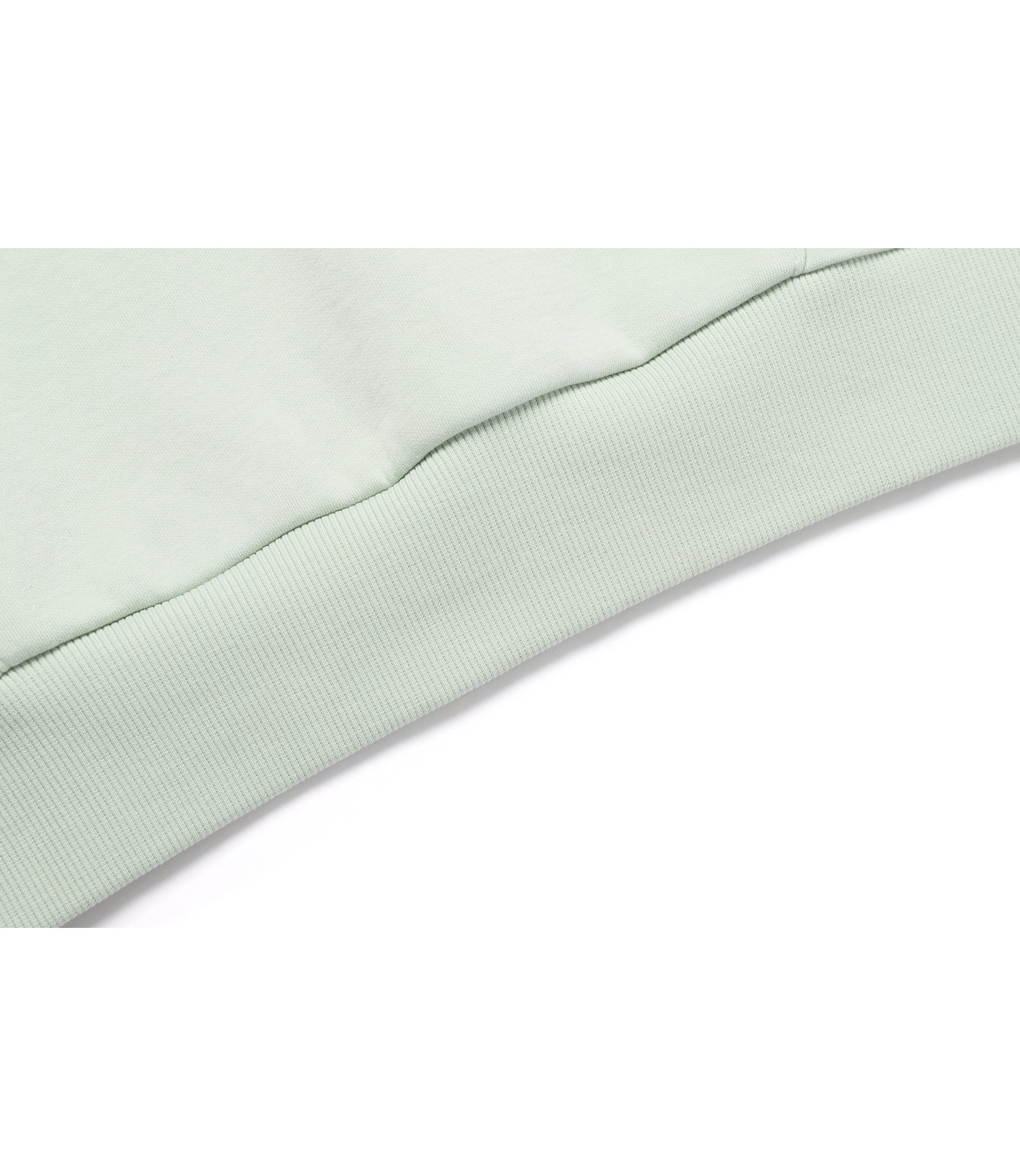 Unisex FOLHAS Small Logo Basic Fit Hoody<br>MINT