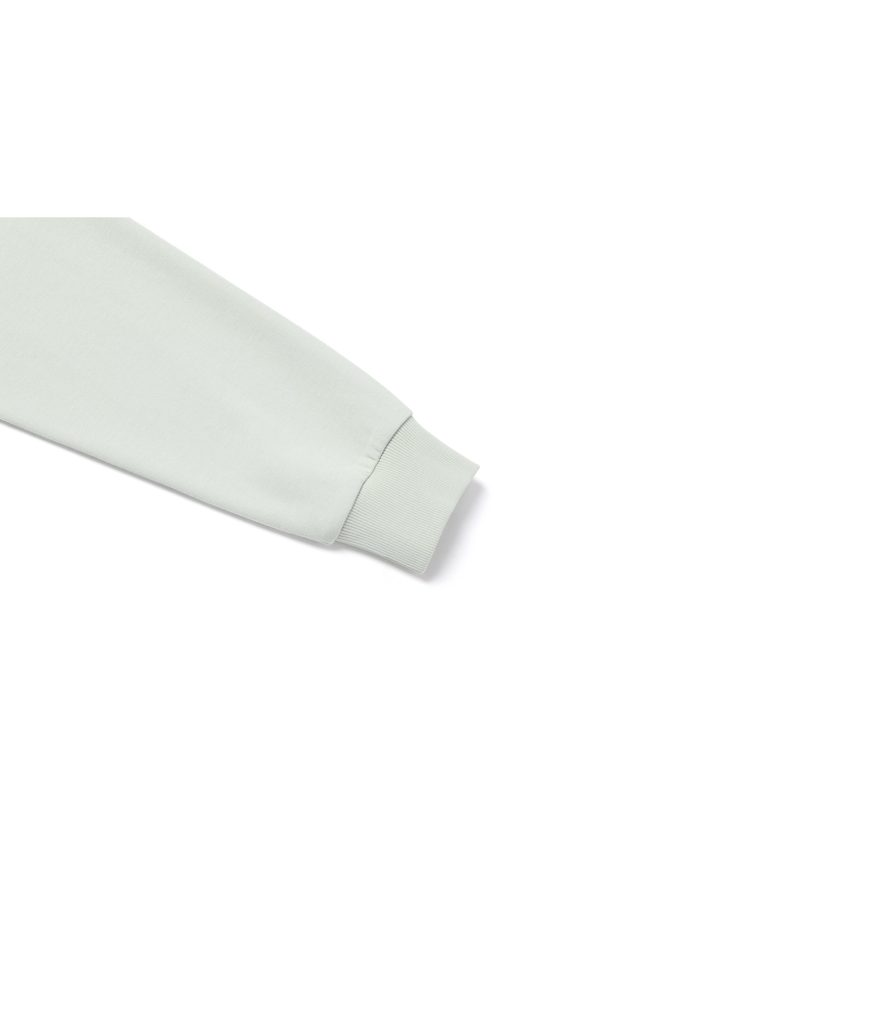 Unisex FOLHAS Small Logo Basic Fit Hoody<br>MINT