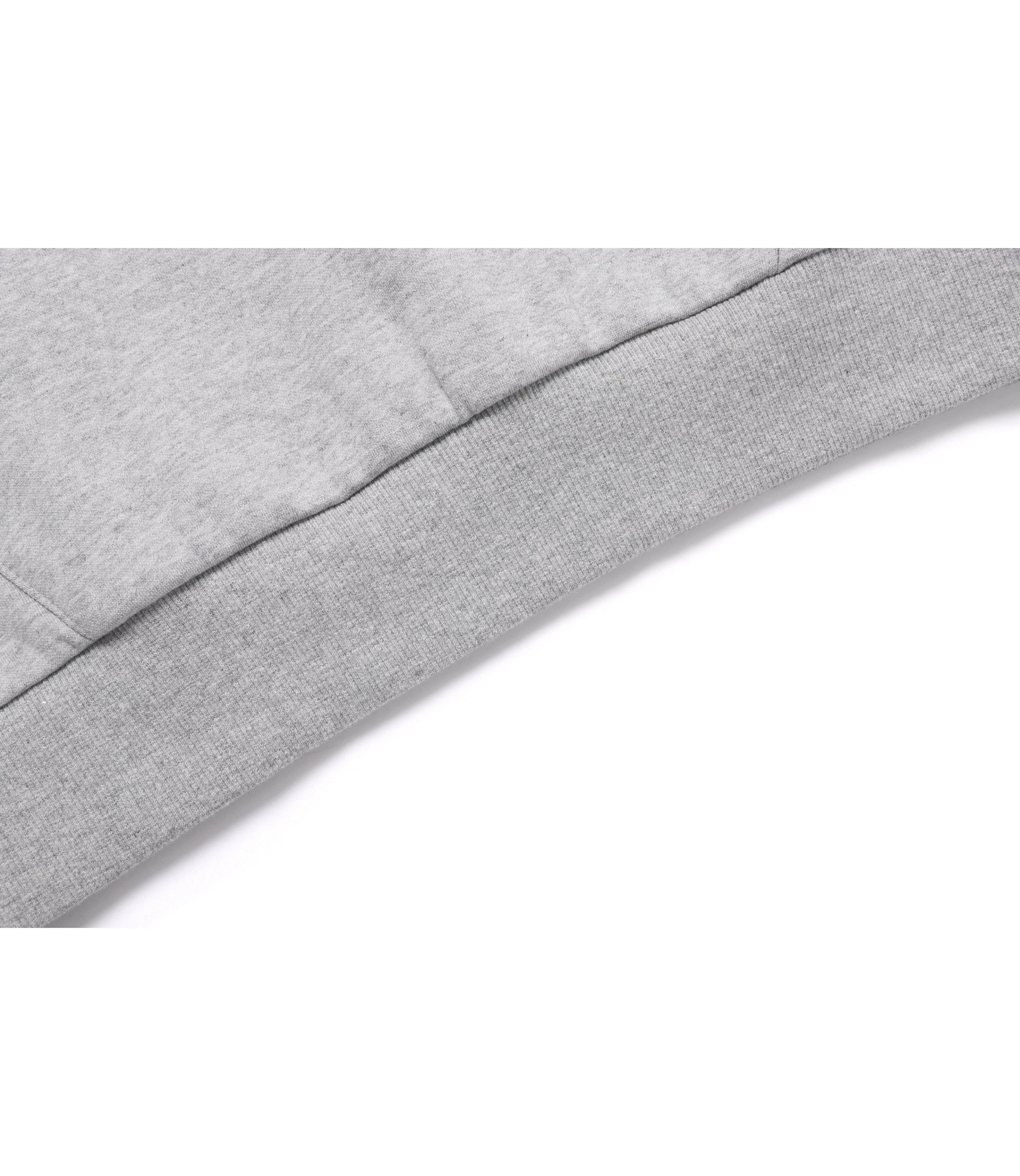 Unisex FOLHAS Big Logo Basic Fit Hoody<br>M/GREY