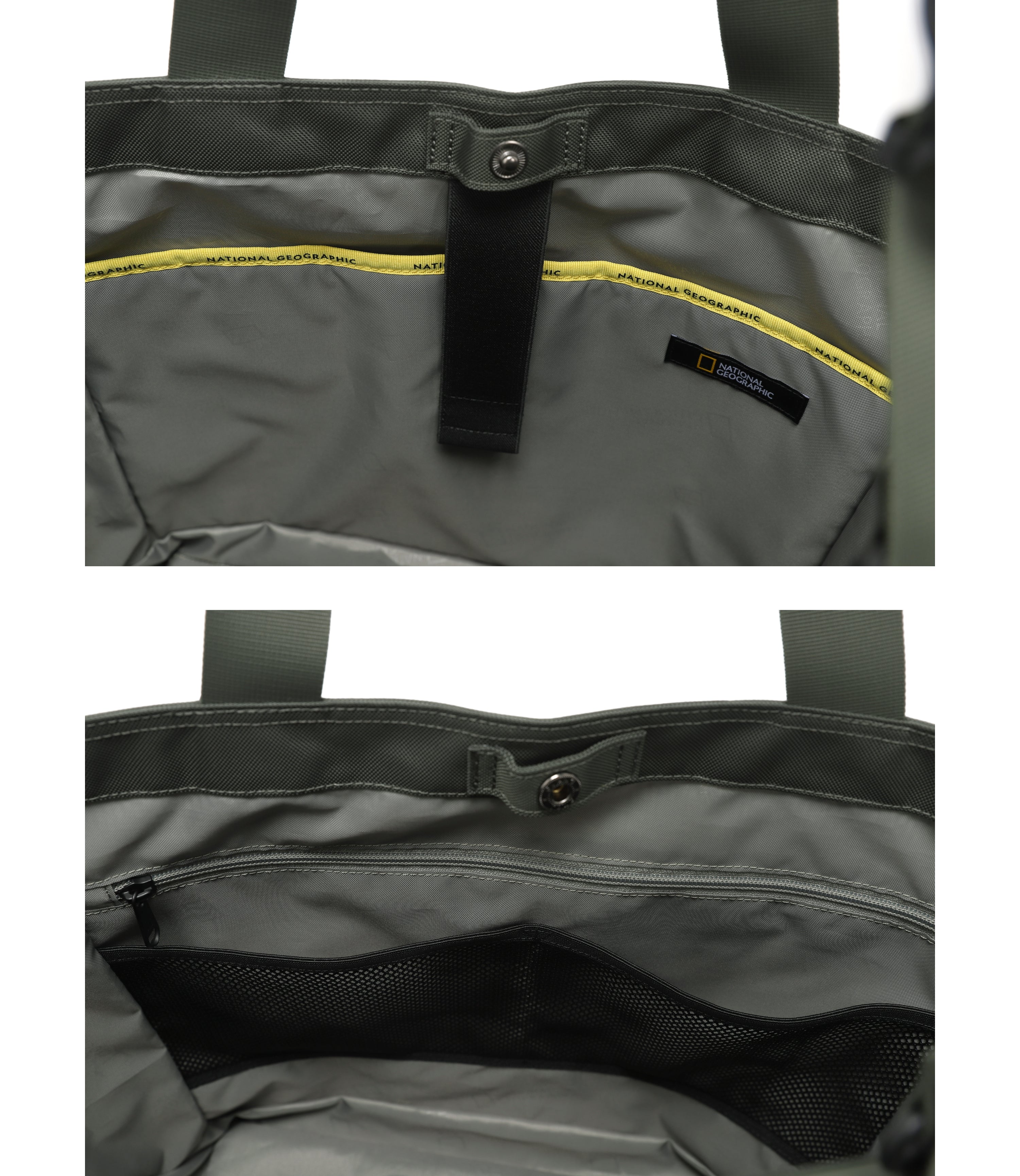 CREST Tote Bag<br>KHAKI