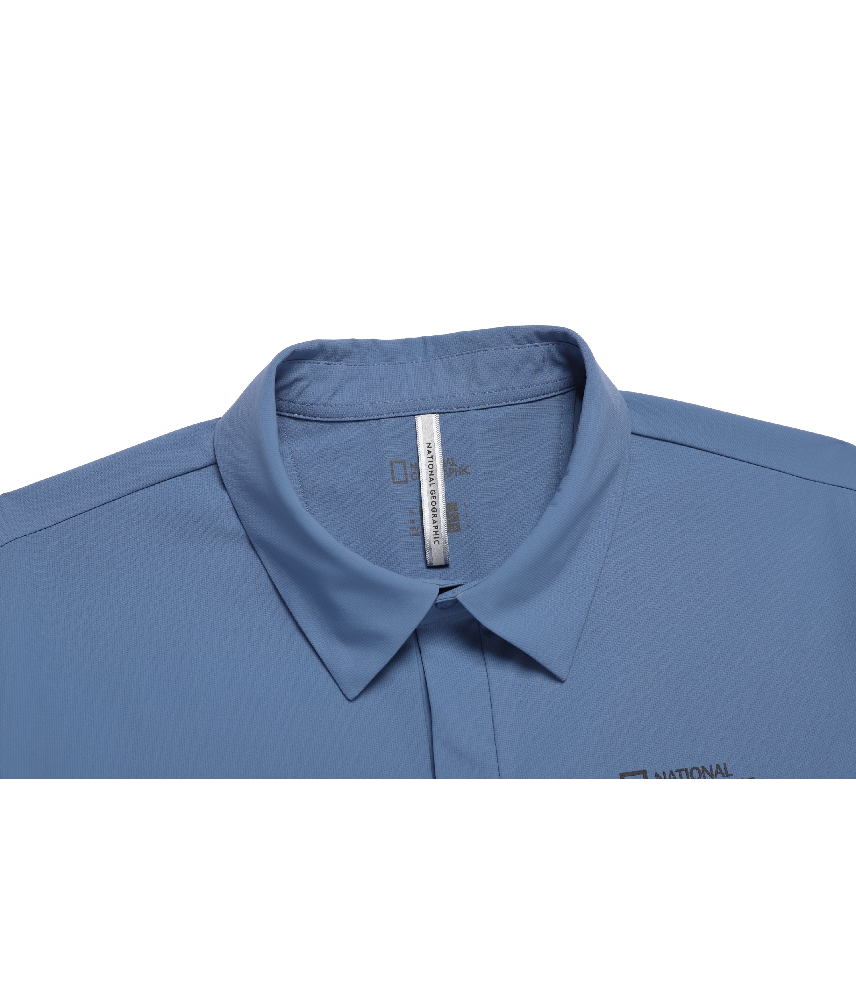 Men's Cooling Stretch Short Sleeve Polo Shirt<br>MIDDLE BLUE