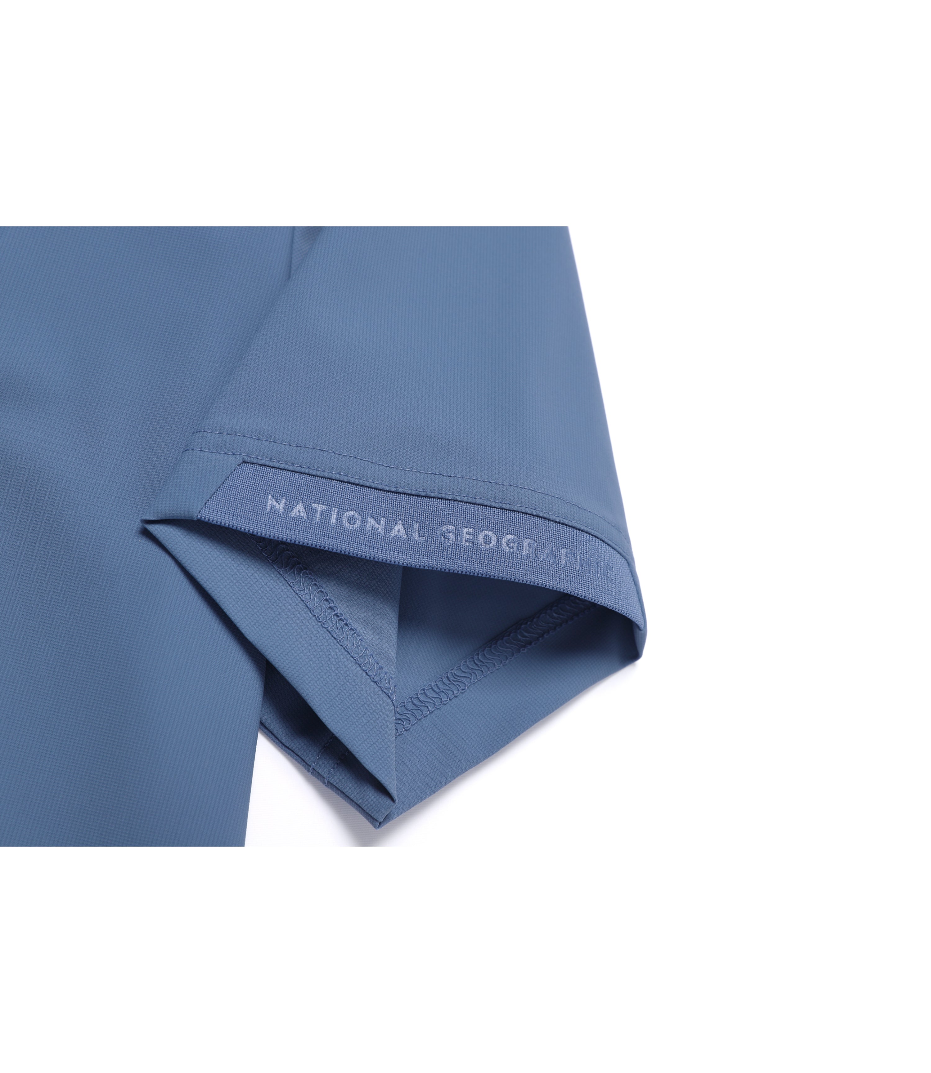 Men's Cooling Stretch Short Sleeve Polo Shirt<br>MIDDLE BLUE