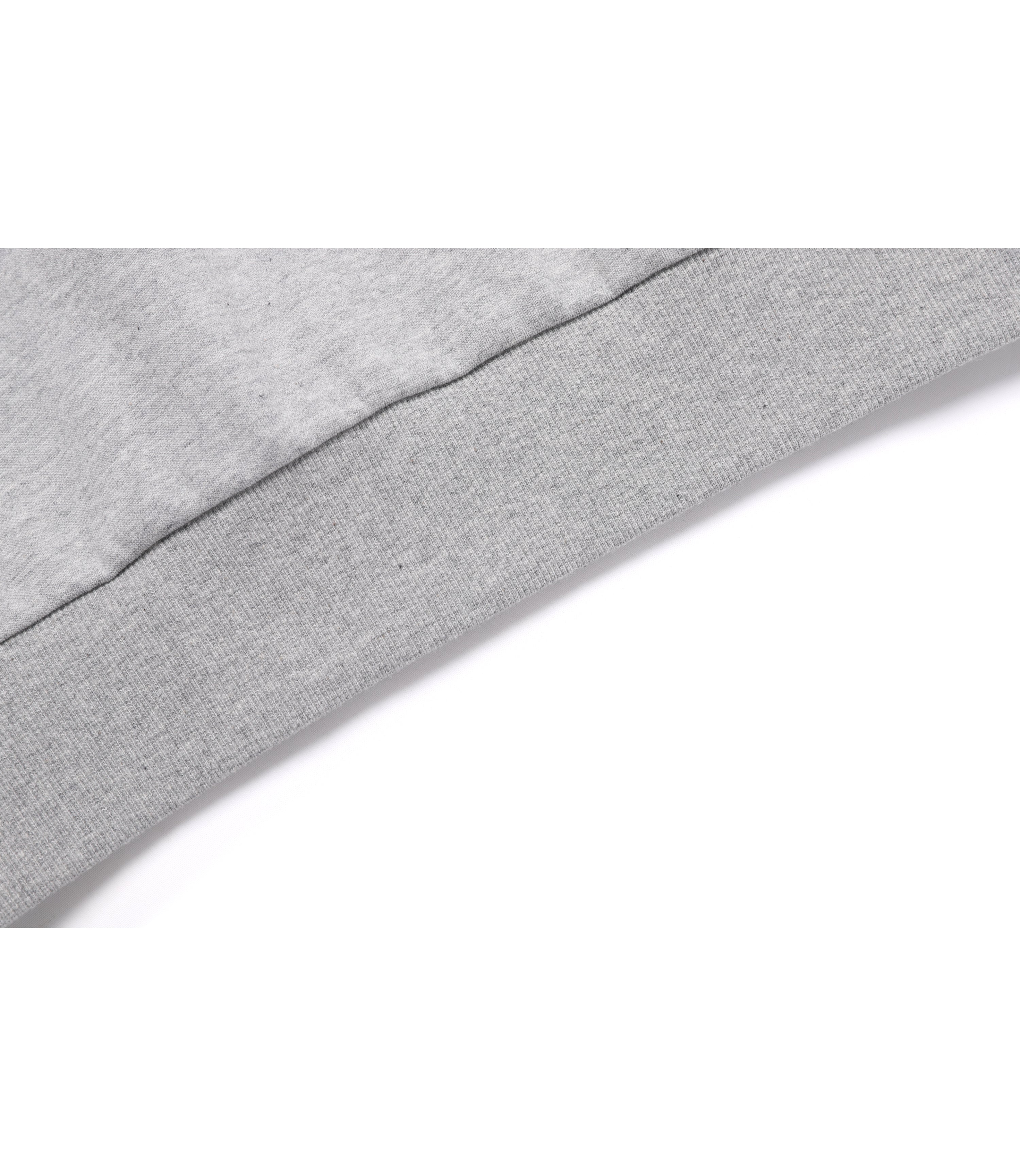 Unisex FOLHAS Big Logo Basic Fit Sweatshirt<br>M/GREY