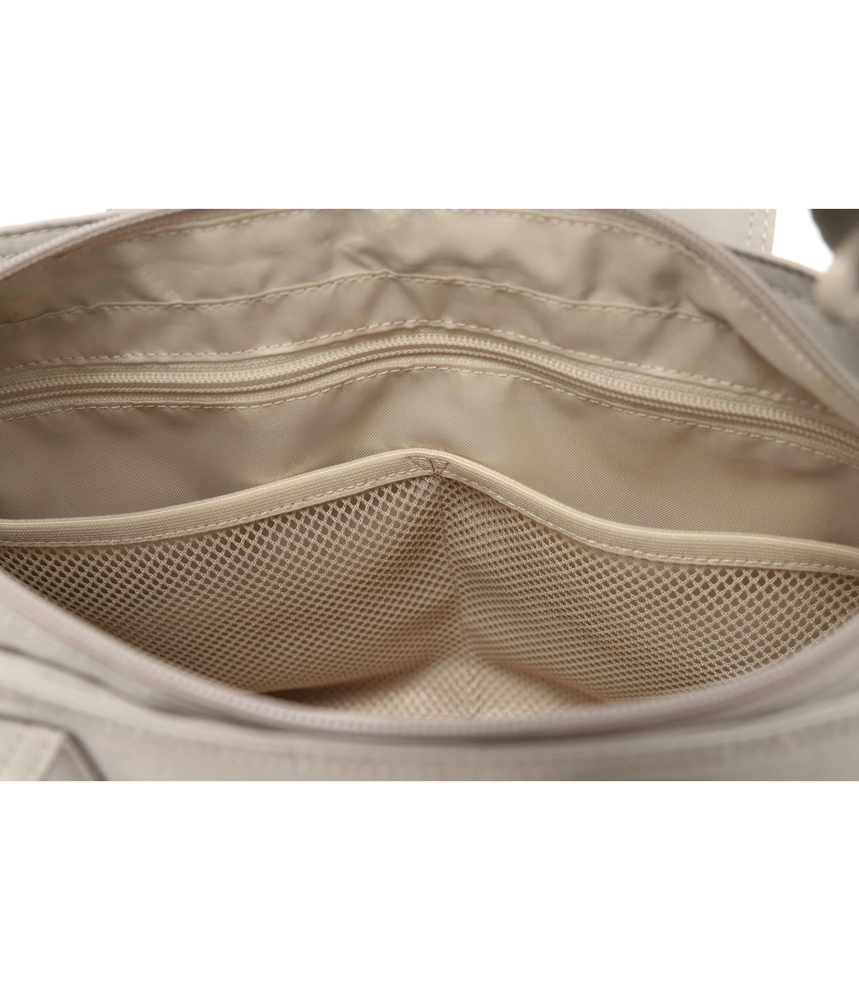 Light Wide Tote Bag<br>BEIGE