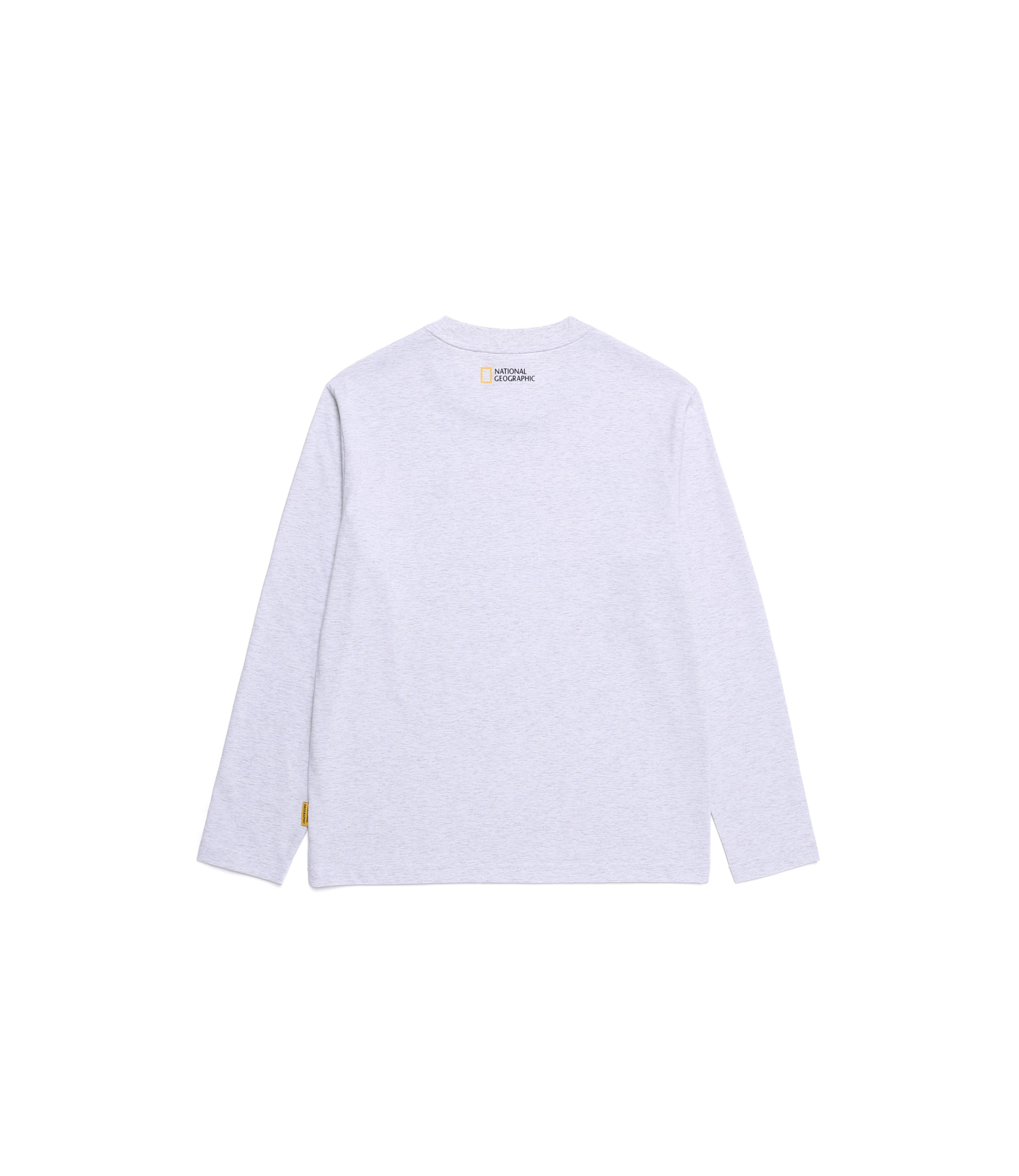 Unisex NEODY Logo Basic Fit Long Sleeve Tee<br>M/IVORY
