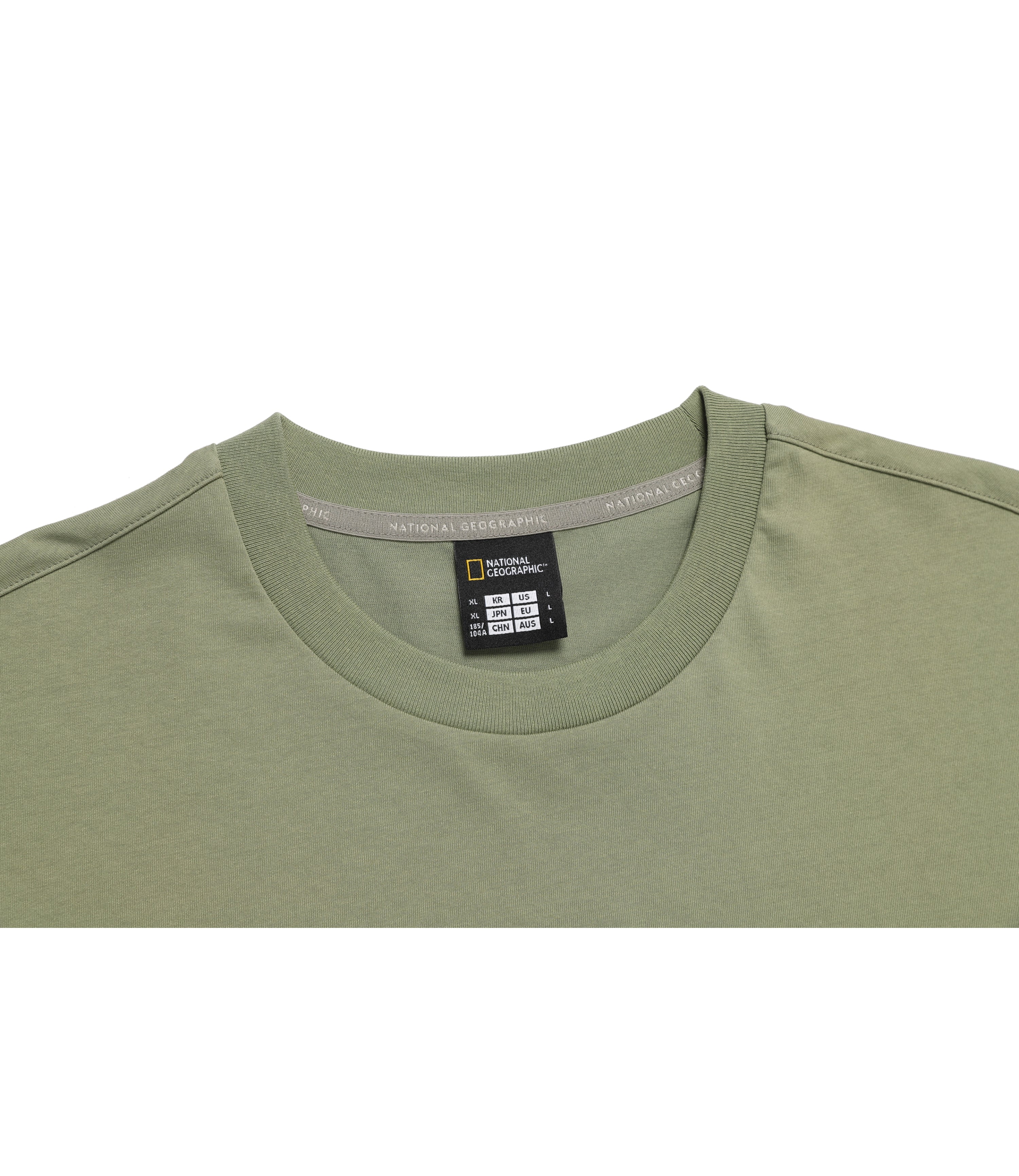 Unisex Graphic Short Sleeve Tee<br>LICHEN KHAKI