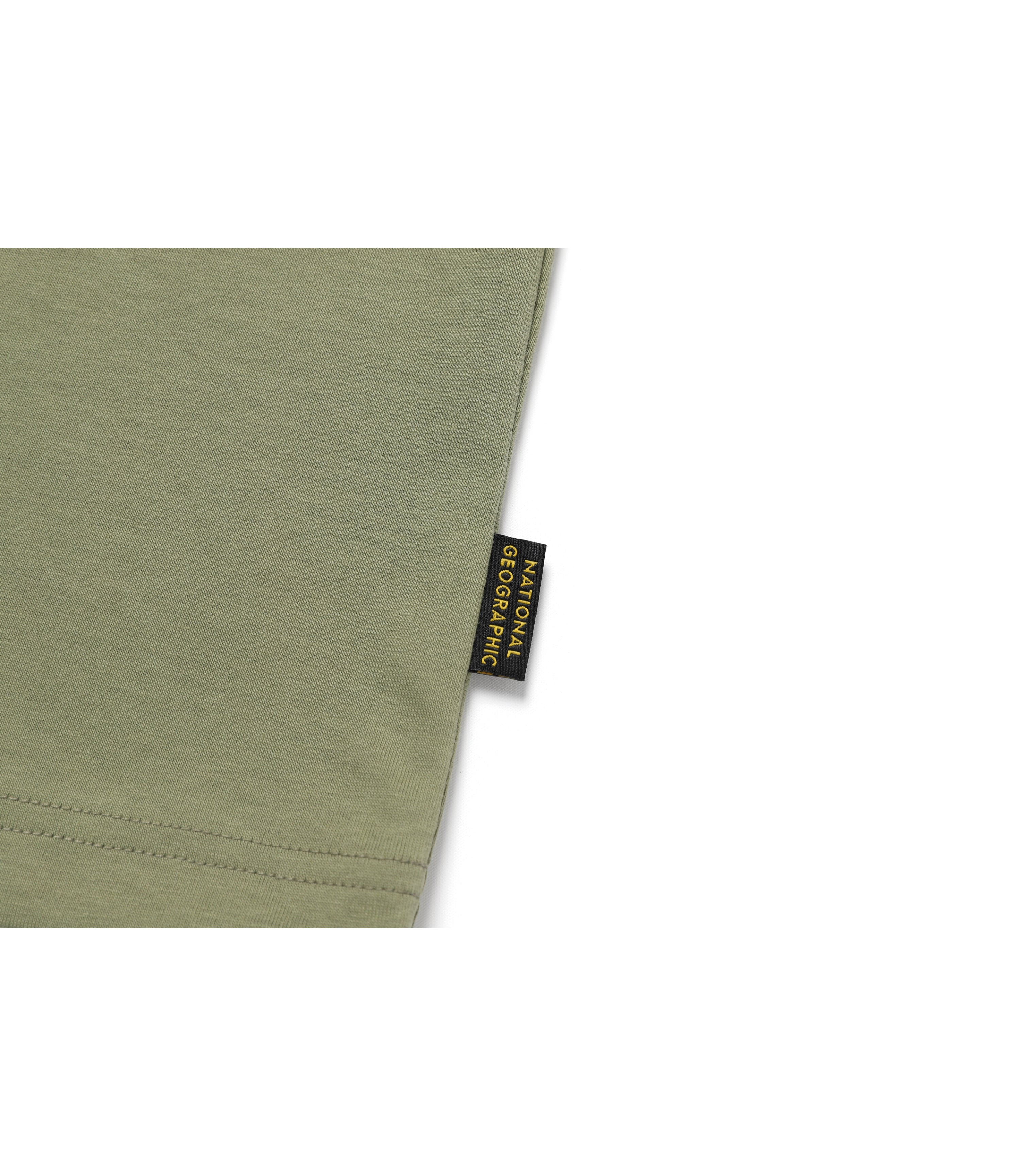 Unisex Graphic Short Sleeve Tee<br>LICHEN KHAKI
