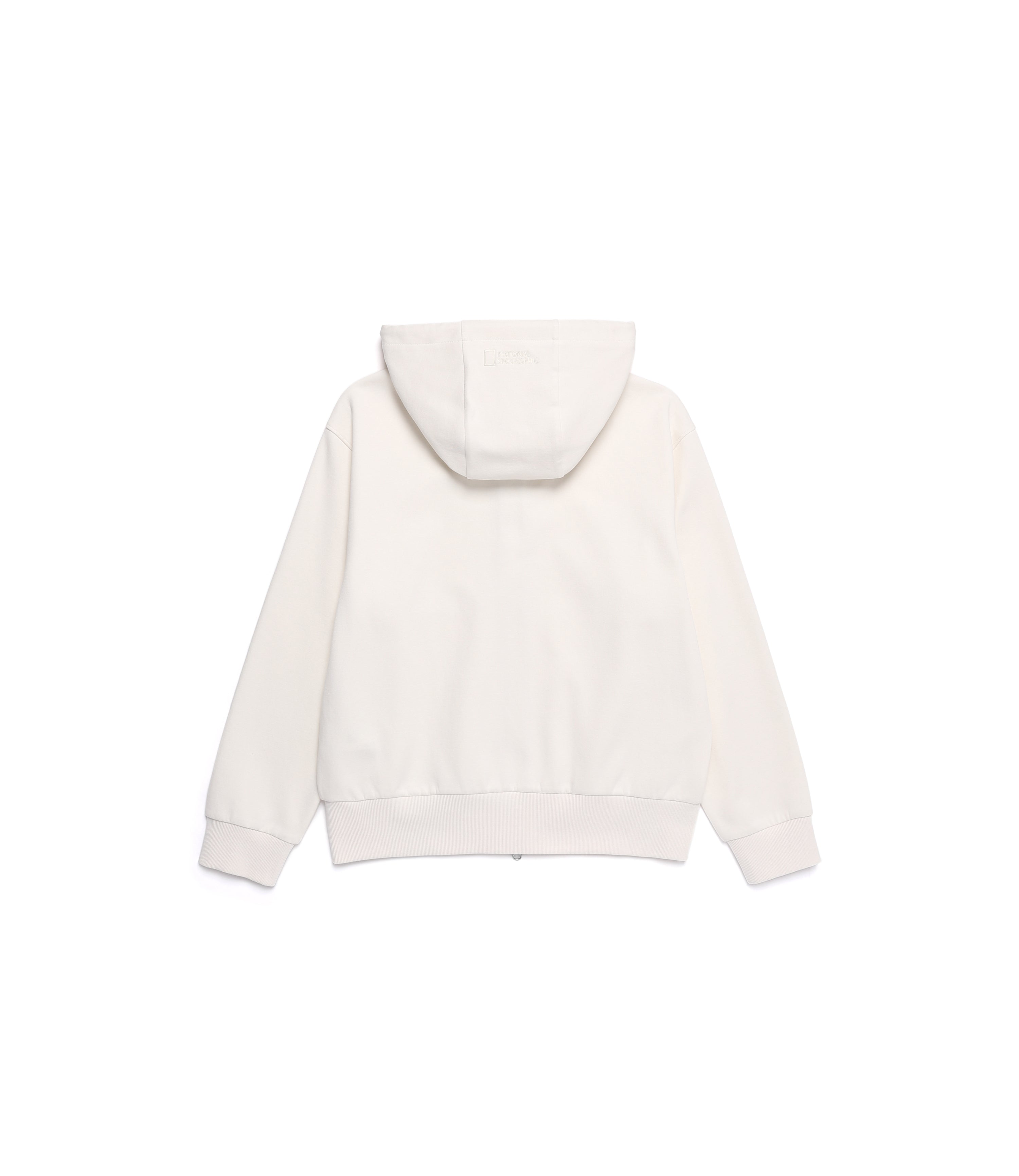 Women's MANATEE Full Zip Up Hooded Jacket<br>IVORY