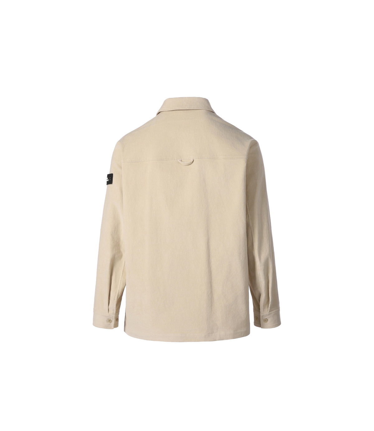 Unisex Corduroy Shirt-Style Jacket<br>SILVER BIRCH