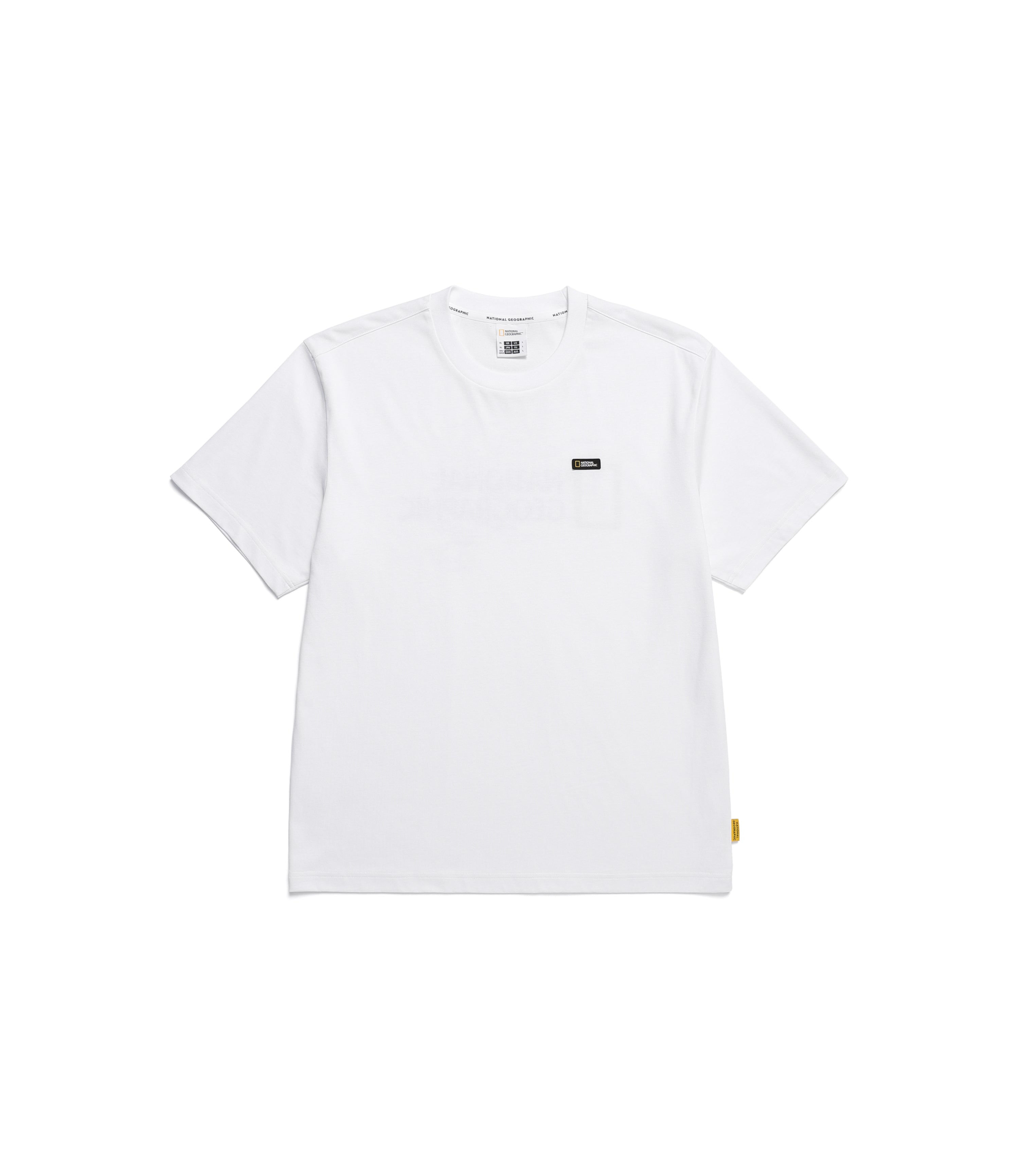 Unisex MANTELLA Logo Short Sleeve Tee<br>WHITE