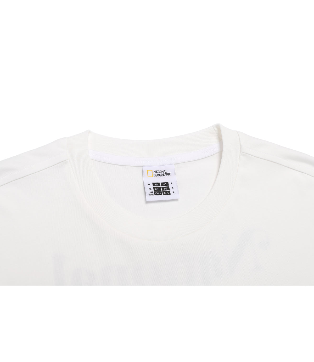 Unisex Animal Graphic Semi-Overfit Short Sleeve T-Shirt<br>O/WHITE
