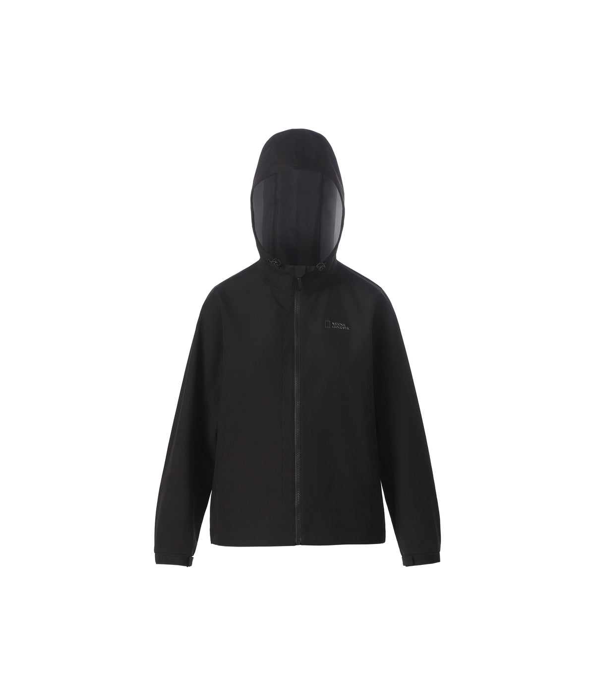 Women's 3-Layer Hooded Jacket<br>BLACK