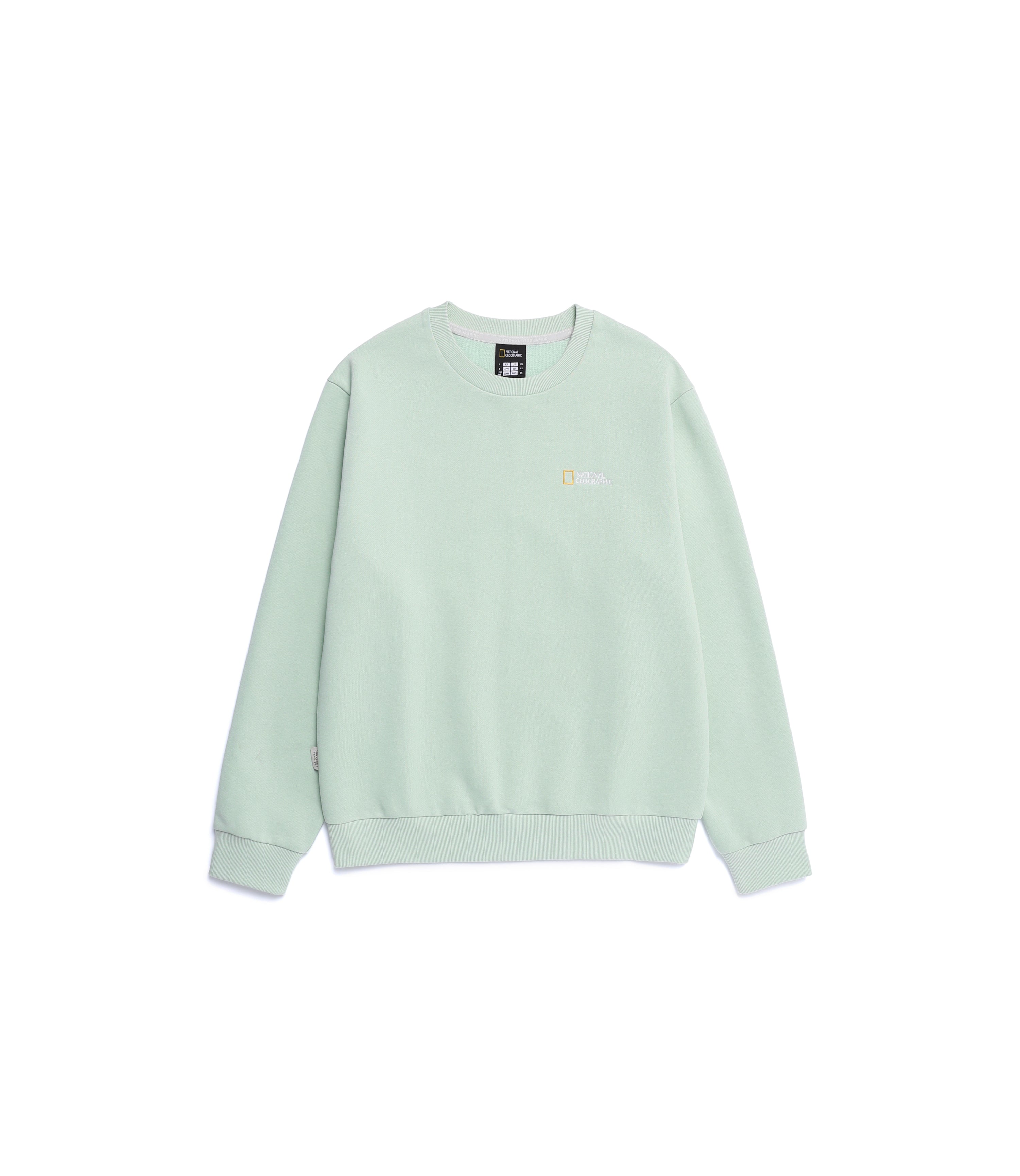 Unisex FOLHAS Small Logo Sweatshirt<br>MINT