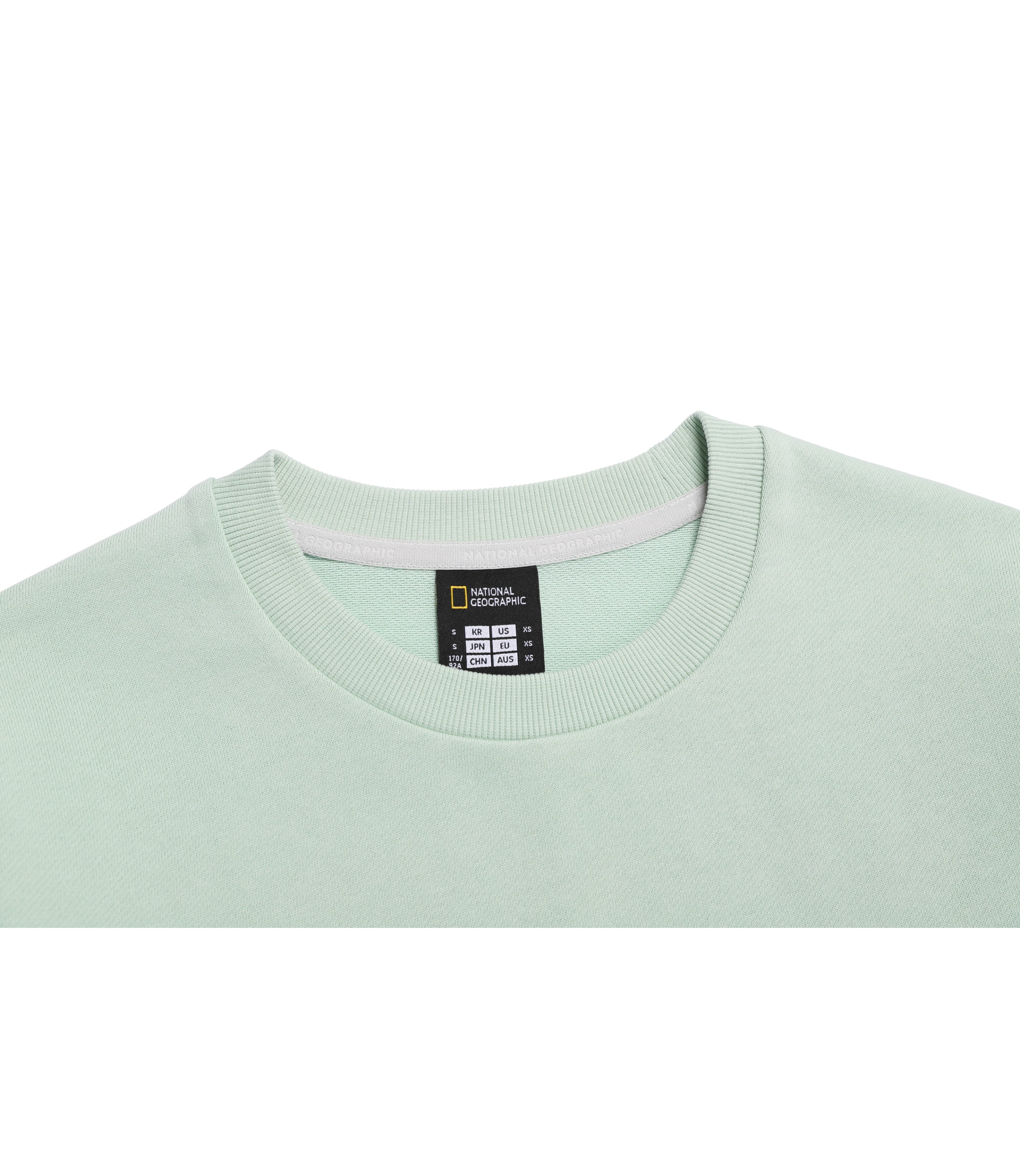 Unisex FOLHAS Small Logo Sweatshirt<br>MINT