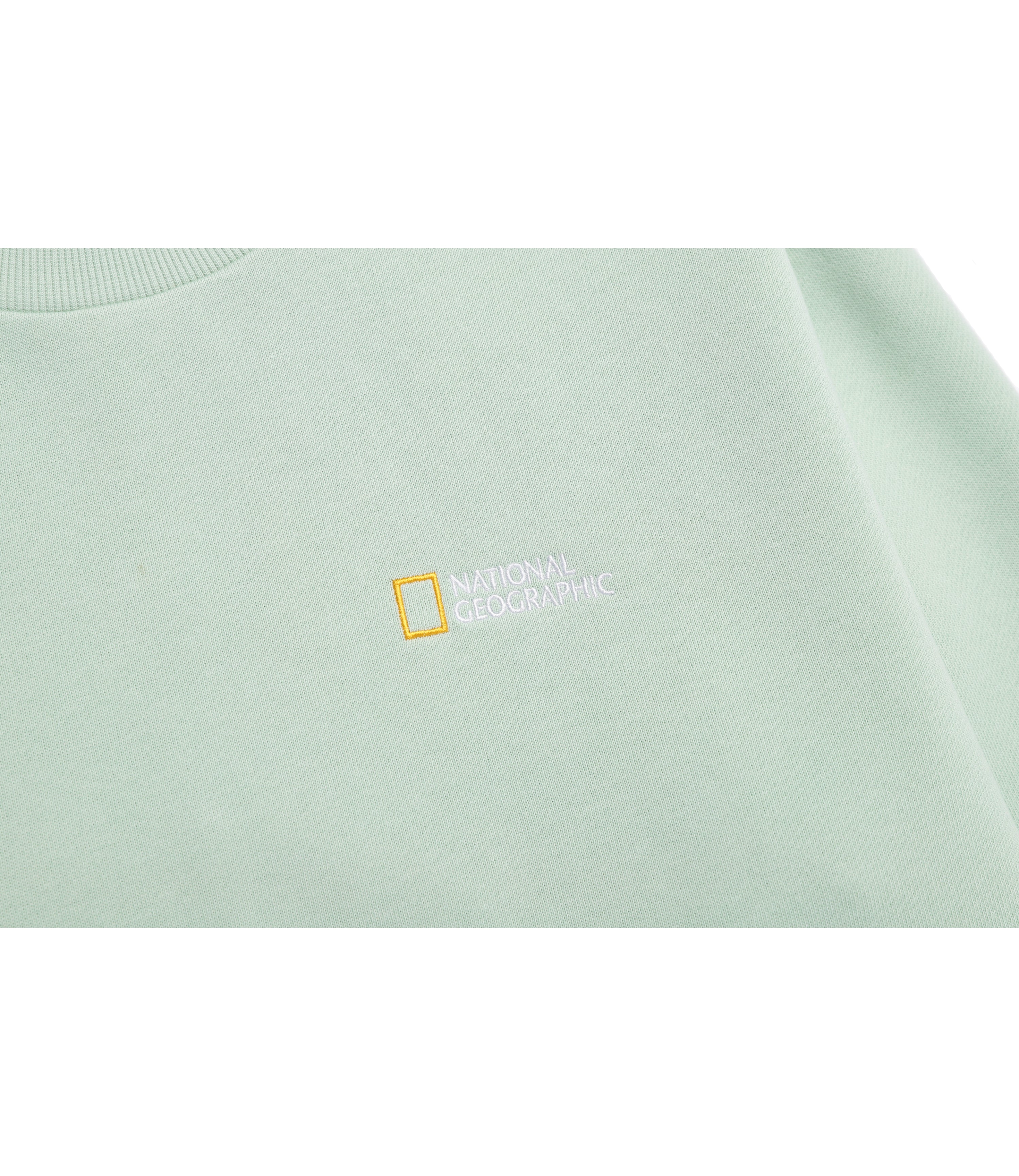 Unisex FOLHAS Small Logo Sweatshirt<br>MINT