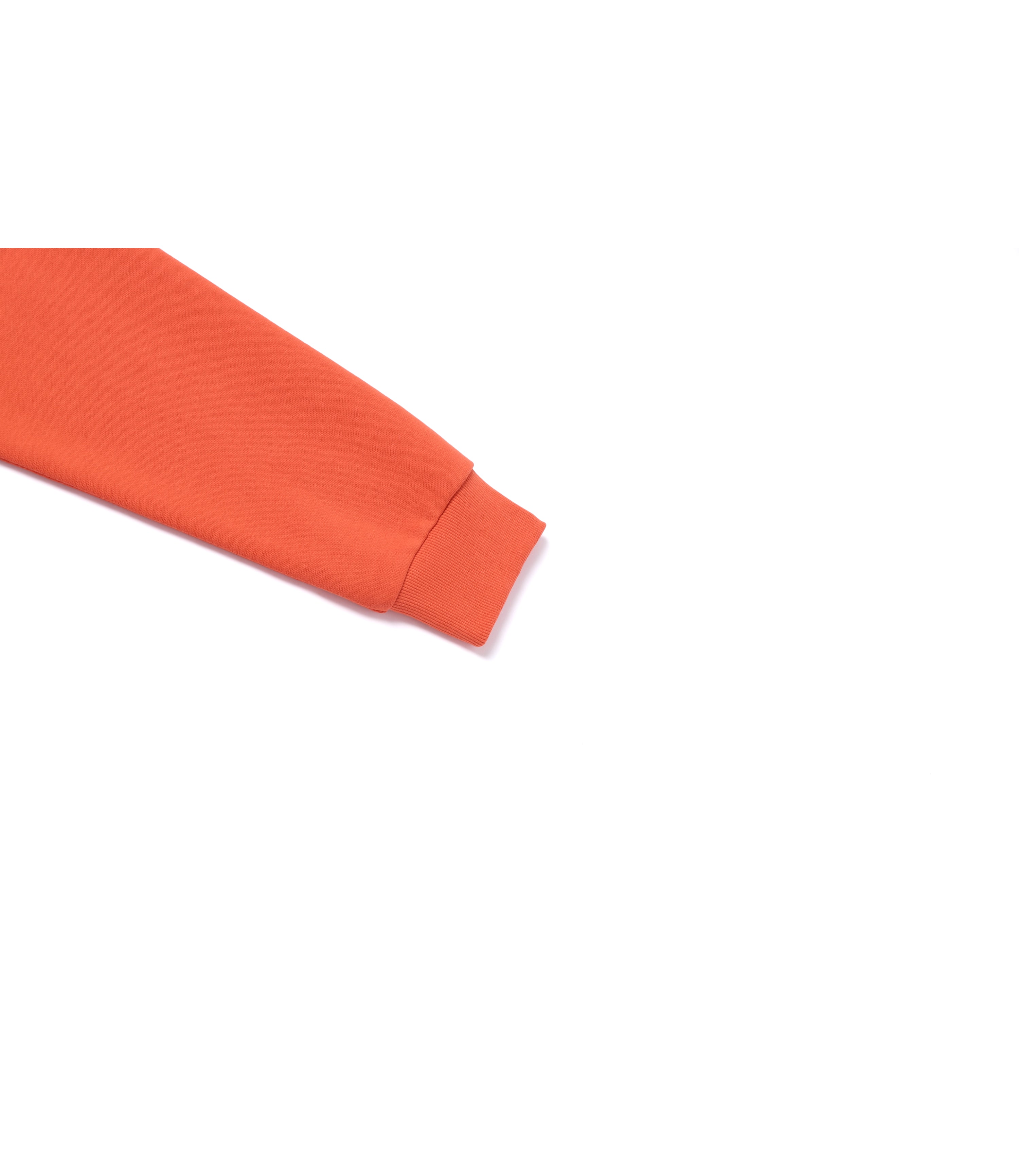 Unisex FOLHAS Small Logo Sweatshirt<br>L/ORANGE